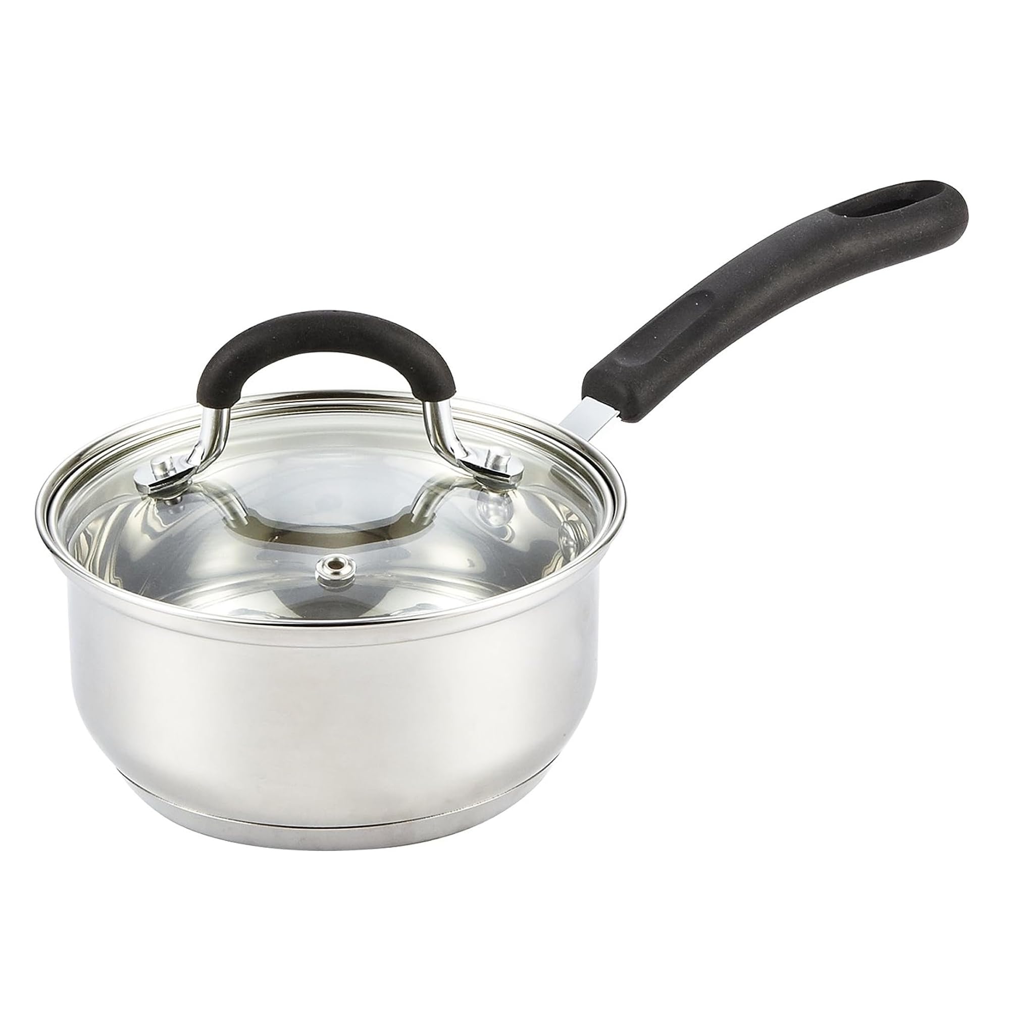 Cook N Home Professional Saucepan  2QT  Steel