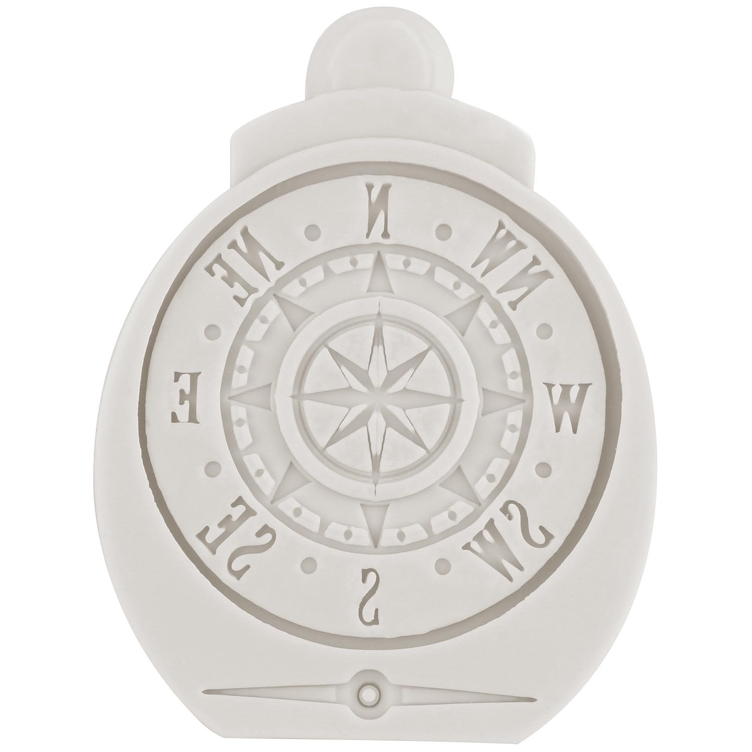 Minfeidms Sailing Ship Silicone Molds Compass Anchor Rudder Lifebuoy Lighthouse Fondant Molds Treasure Coins Chocolate Mold For