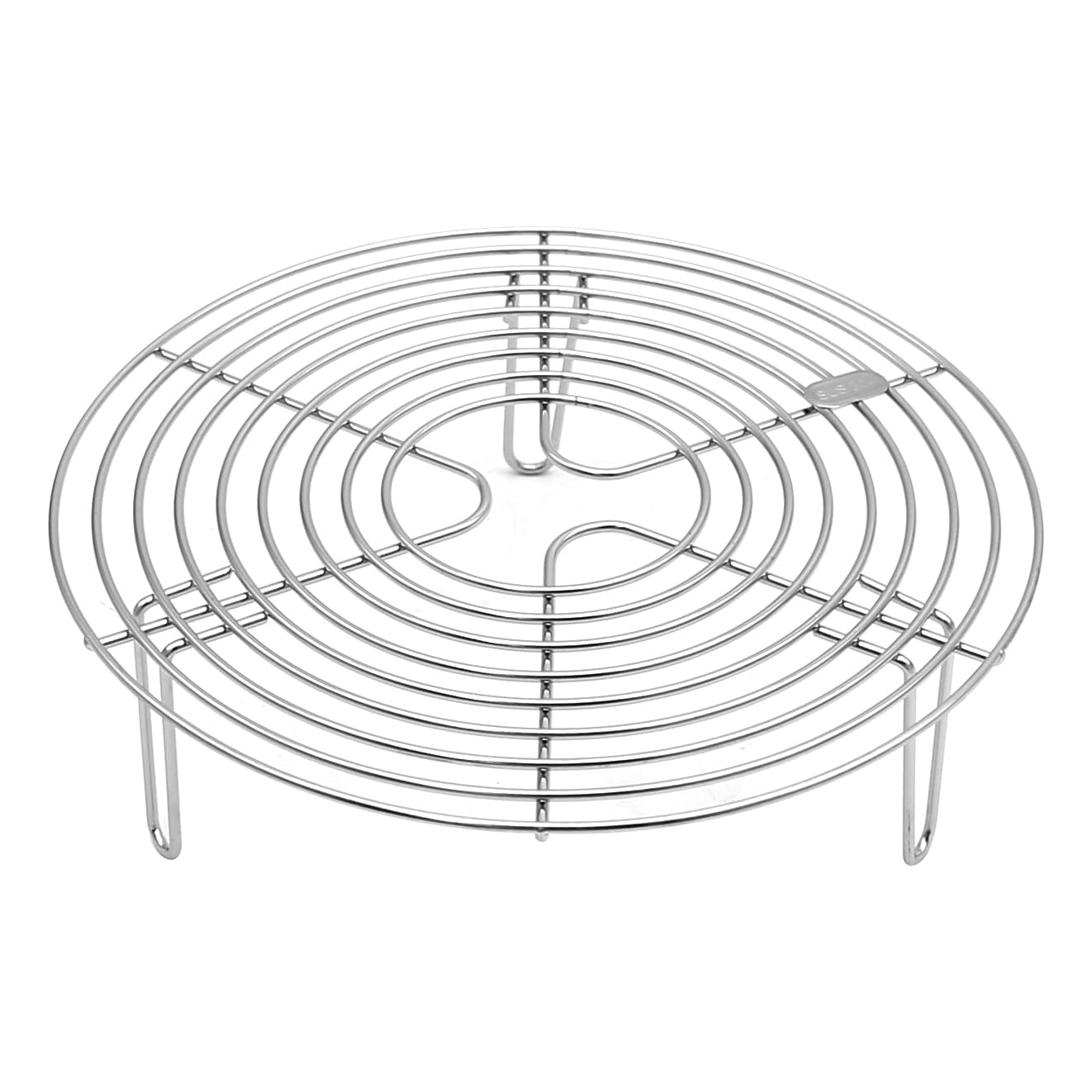 Round Steamer Rack and Cooling Rack,Stainless Steel Pot Trivet, Cooking Rack,Wire Steamer Kettle Rack Holder, Air Fryer Cooking 