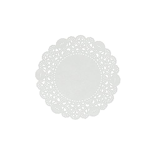 Royal 4 Inch Disposable Paper Lace Doilies, Package Of 1000