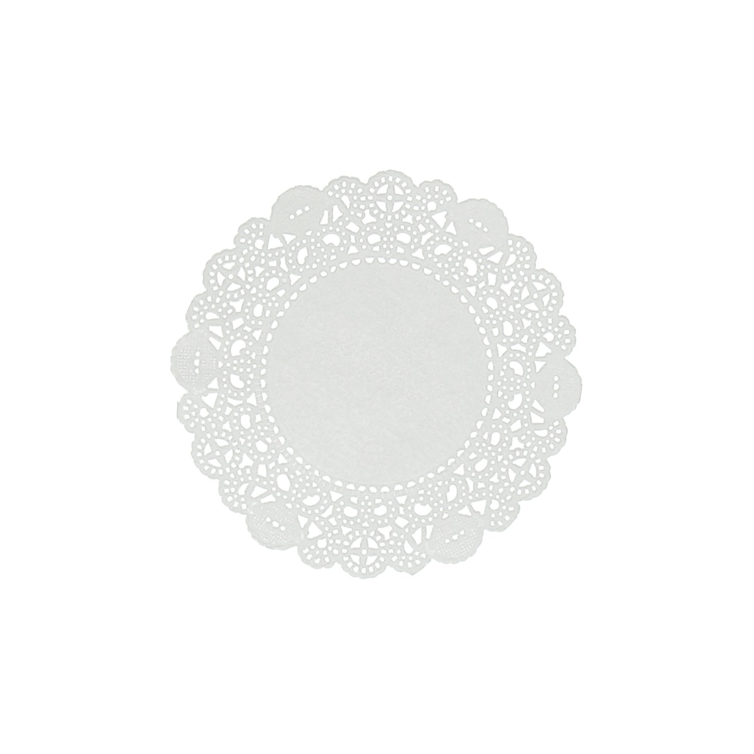 Royal 4 Inch Disposable Paper Lace Doilies, Package Of 1000