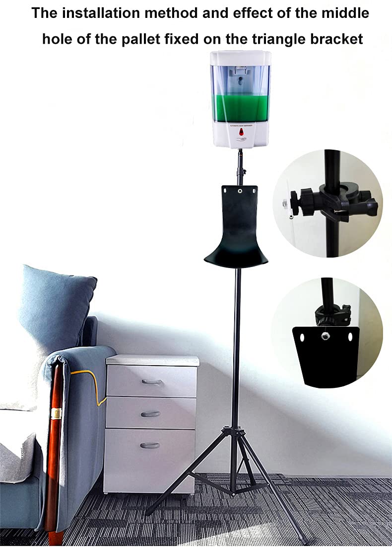 1 Pcs Drip Tray For Wall Mounted Soap Dispenser, Prevent Dripping And Spraying, Dispenser Stand,Soap Dispenser Bracket, Soap Dis