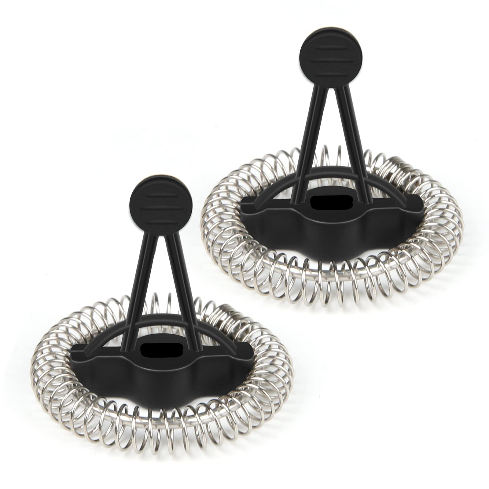 Secura Housewares 2 Replacement Whisks For 4-In-1 Electric Milk Frother Automatic Milk Steamer Mmf-809-Wh, Mmf-809-Bl Black 1.5