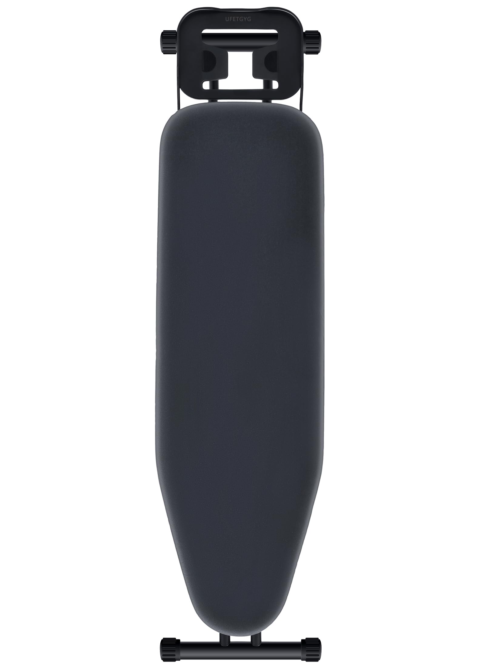 Ufetgyg Ironing Board, Metal Panel Iron Board |43'' X 13'' W/With Iron Rest | Full Metal Construction| Height Adjustable | Heat