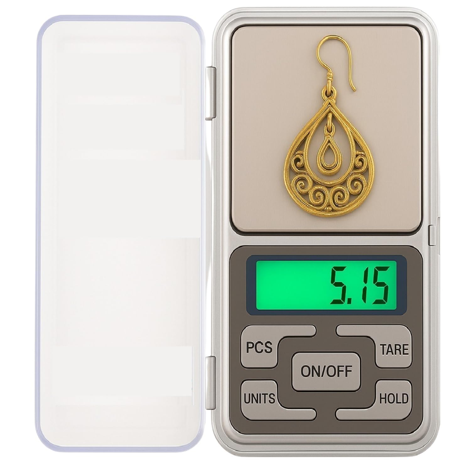 Etekcity Digital Jewellery Scale  UltraAccurate Electronic Weighing Machine For Gold, Silver & Jewellery  0.01G To 200G Capac