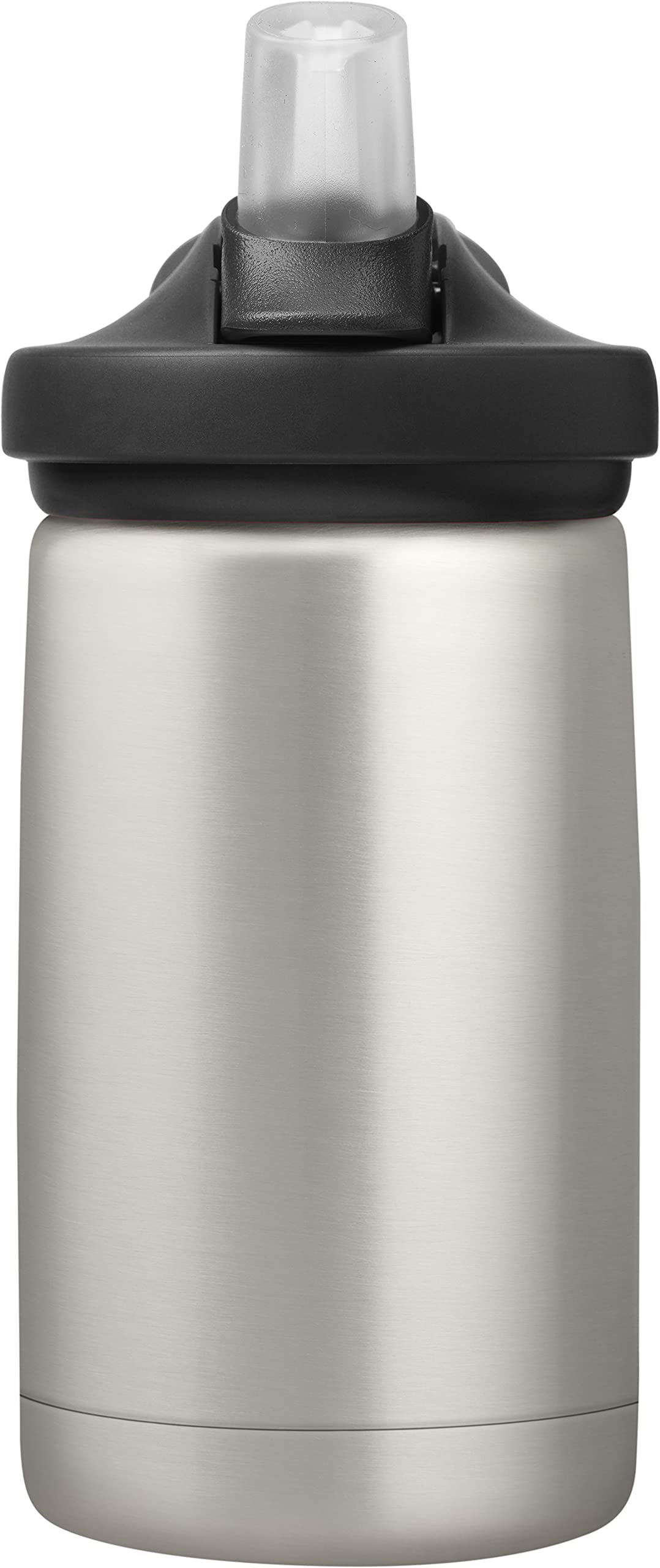 CamelBak Eddy+ Kids Bite Valve Straw Insulated Stainless Steel Water Bottle Sharks of the World, 12oz