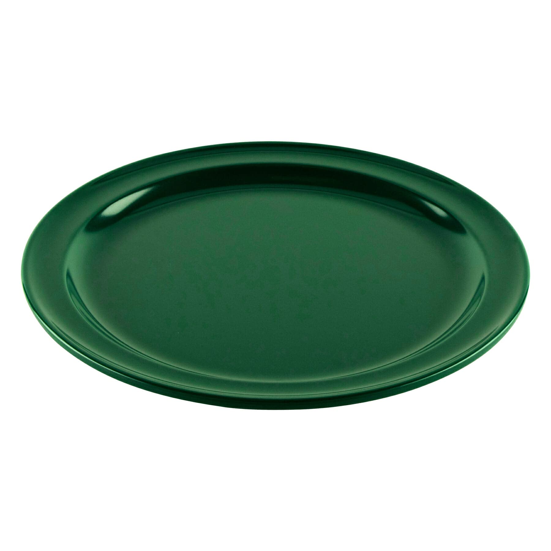 G.E.T. DP-509-HG Melamine Round Dinner Plates, 9, Hunter Green (Set of 12)