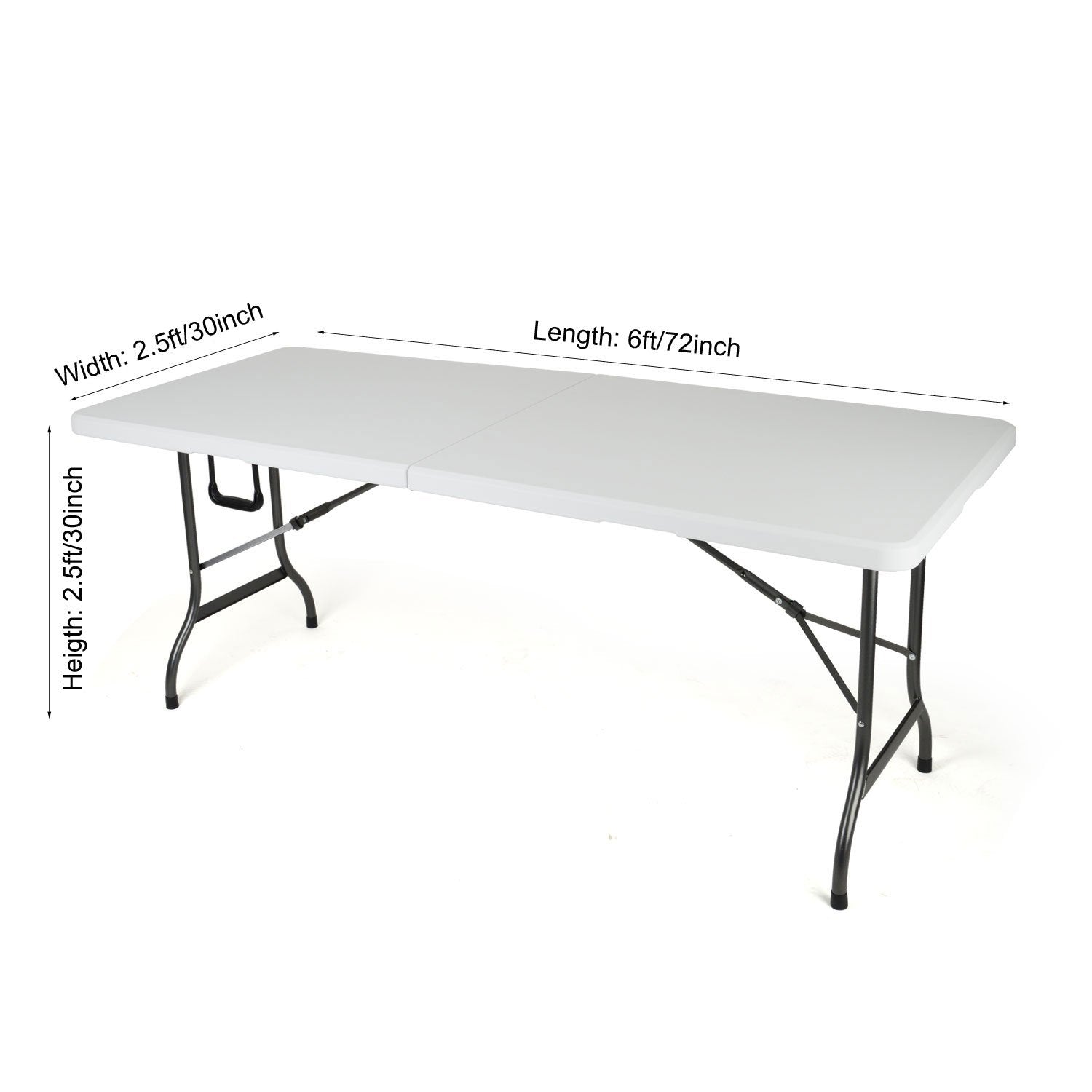 Gowinex 6Ft Red Stretch Spandex Table Cover Tablecloth For Rectangular Fitted Folding Table