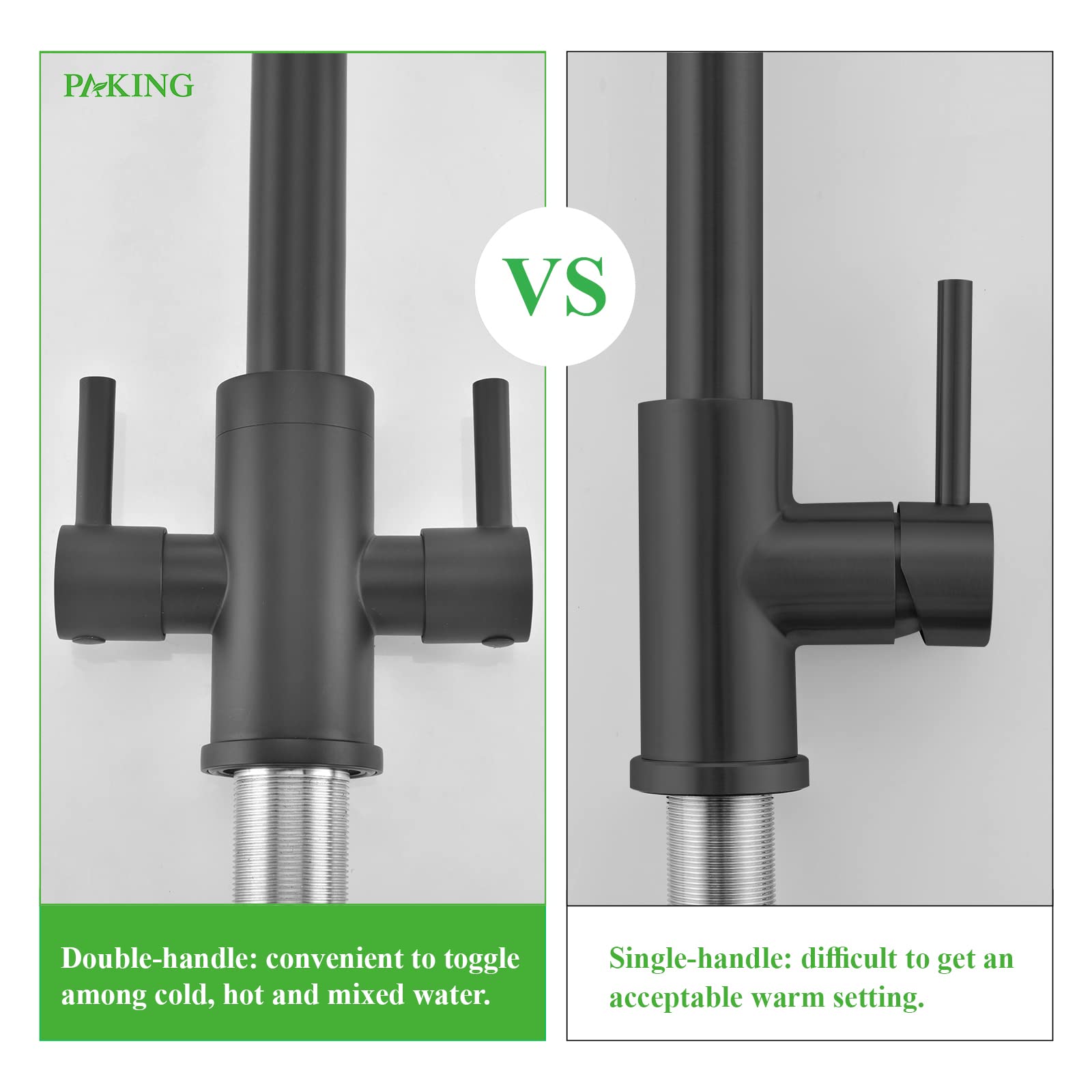 Kitchen Faucet, Kitchen Sink Faucet, 2 Handles Sink Faucet, Faucet, Kitchen Faucet Pull Down, Faucet With Sprayer, Bar Faucet, S