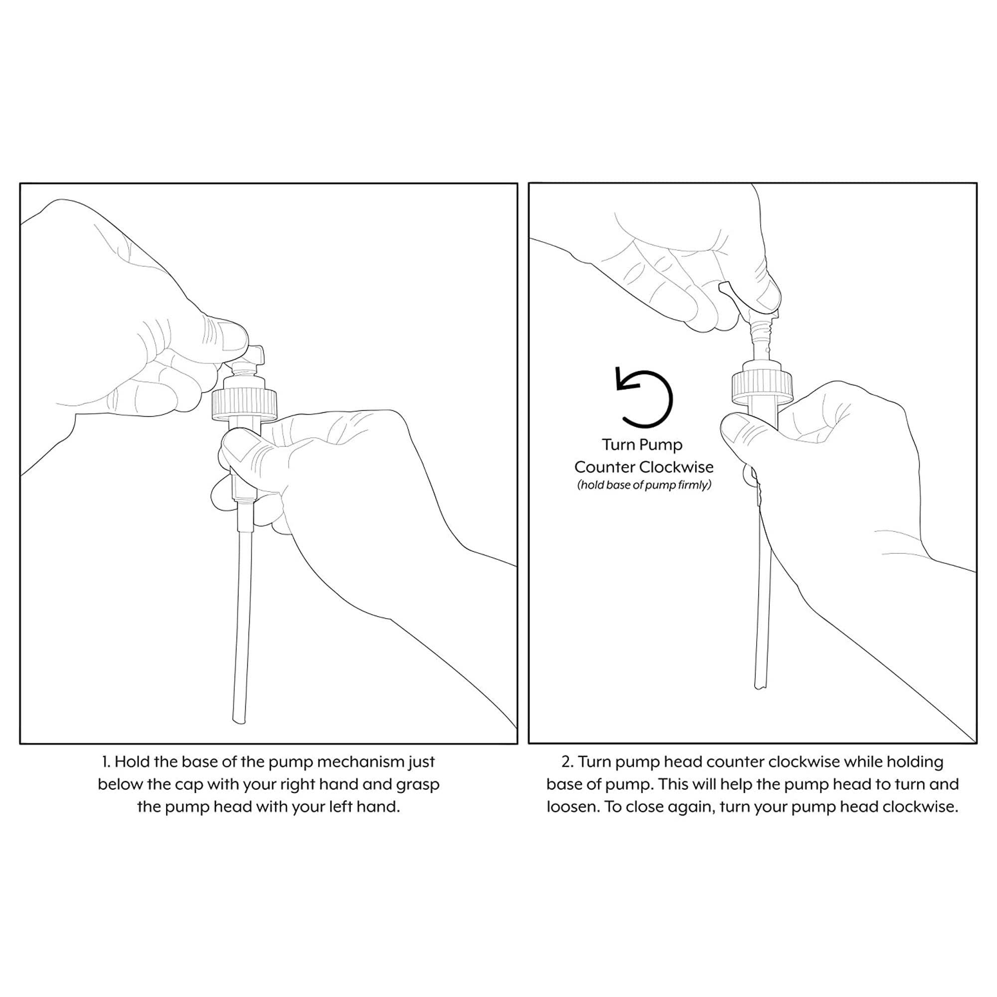 Cornucopia Half Gallon Plastic Jug W/Pump; 64-Ounce/2 Quart Bottle W/Lotion & Liquid Pump Top For Diy Hot Sauce, Liquid Soap, Et