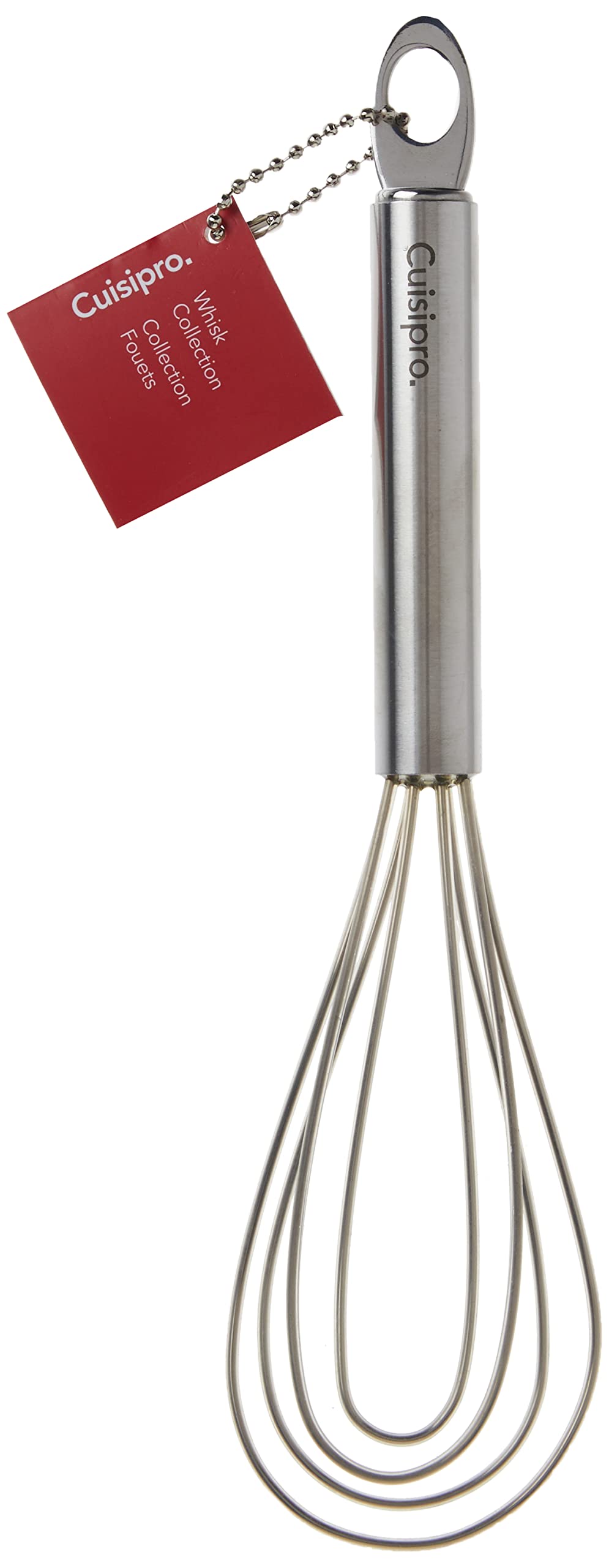 Cuisipro Silicone Flat Whisk 8'' Frosted