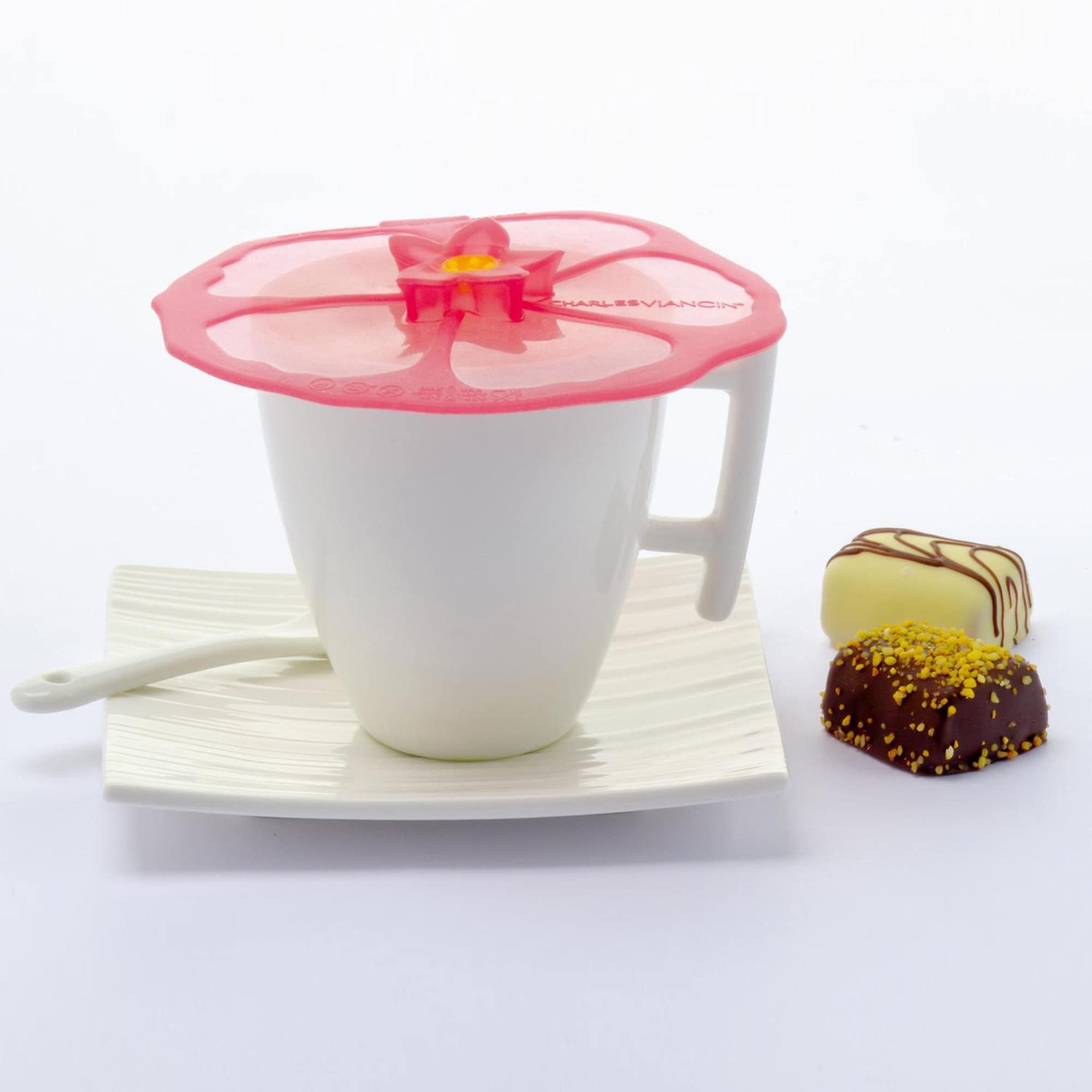 Charles Viancin Hibiscus Drink Cover Set/2