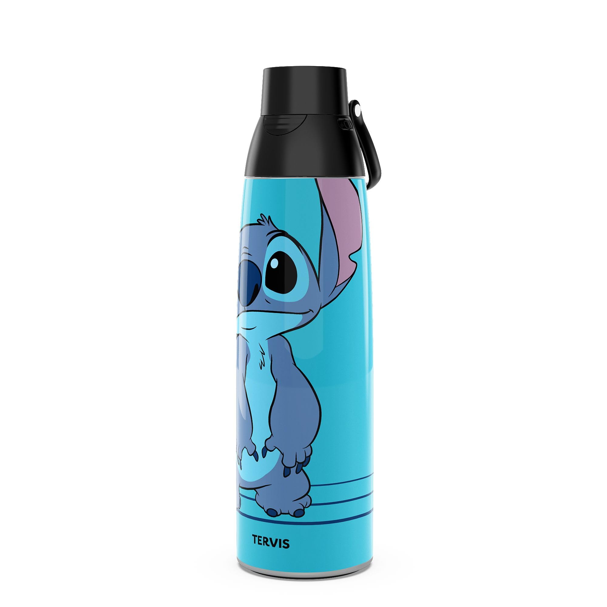 Tervis Venture Water Bottle Disney - Lilo & Stitch Supreme Triple Insulated Tumbler Travel Cup Keeps Drinks Cold & Hot, 36oz, St