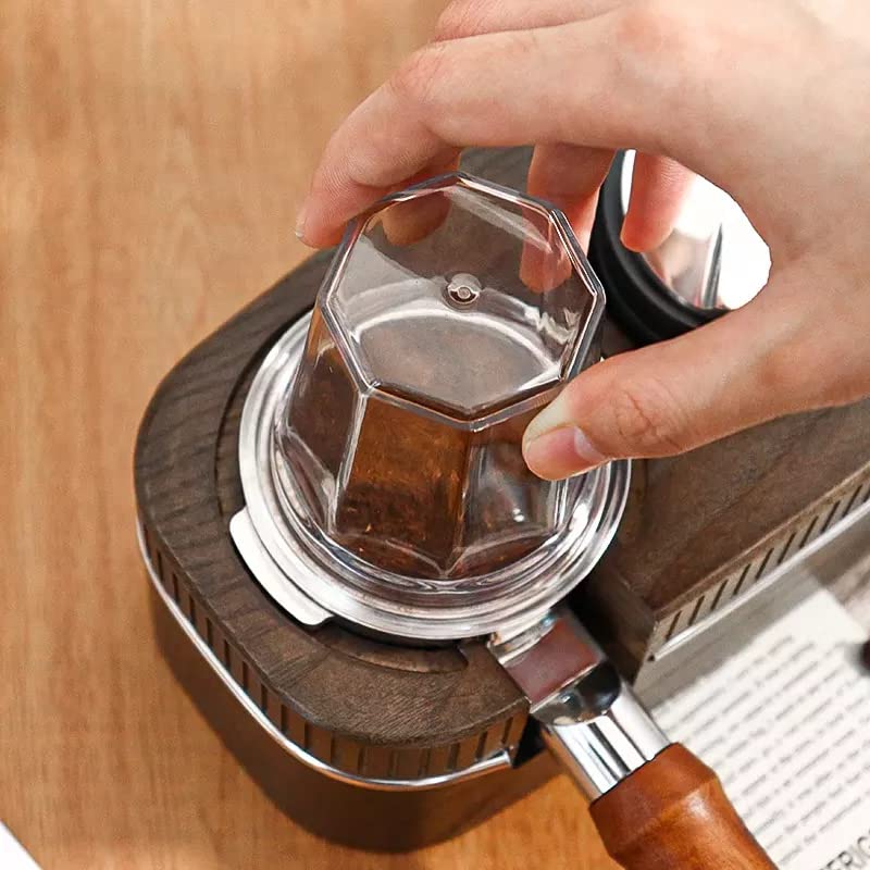 51Mm Dosing Cup Clear For Espresso Portafilter 51Mm, Transparent To Visualize The Coffee Grind Quality (1 Pc)