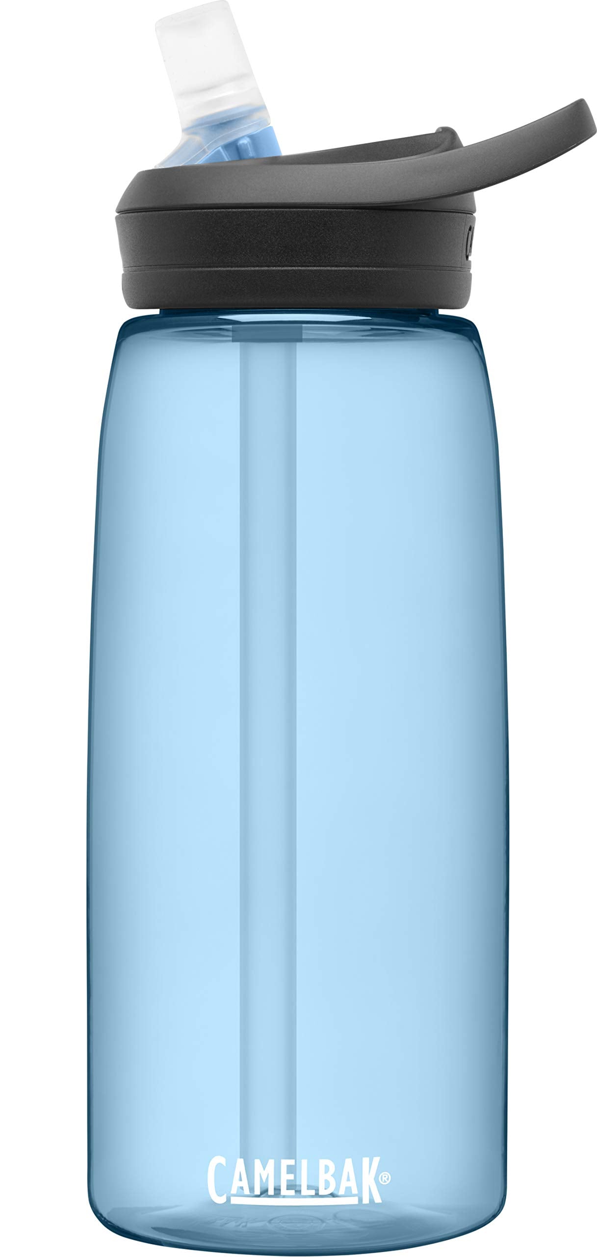 Camelbak Eddy+ Water Bottle With Tritan Renew - Straw Top 32Oz, True Blue