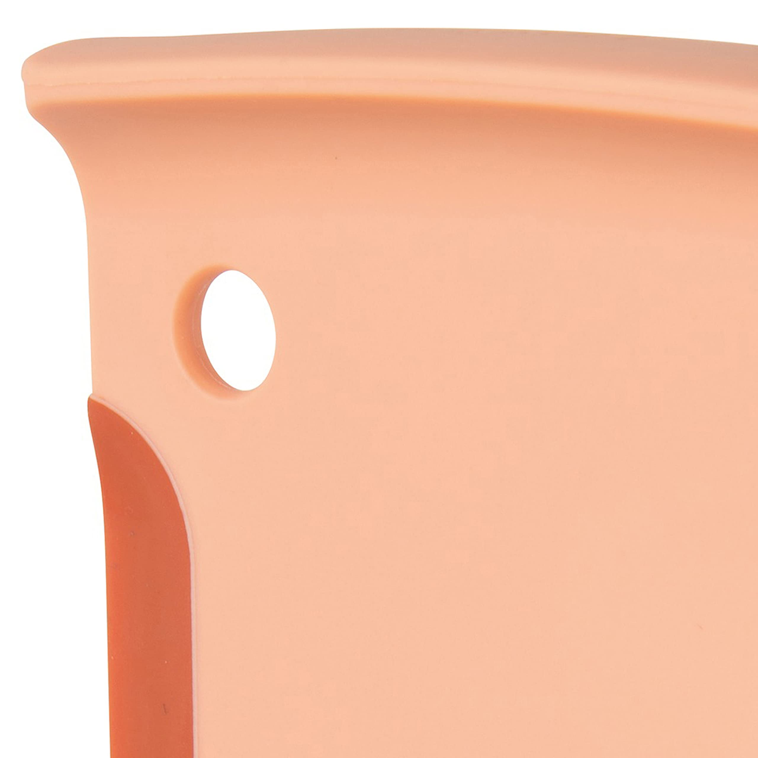 Berghoff Leo Silicon Edged Dough Scraper, Orange