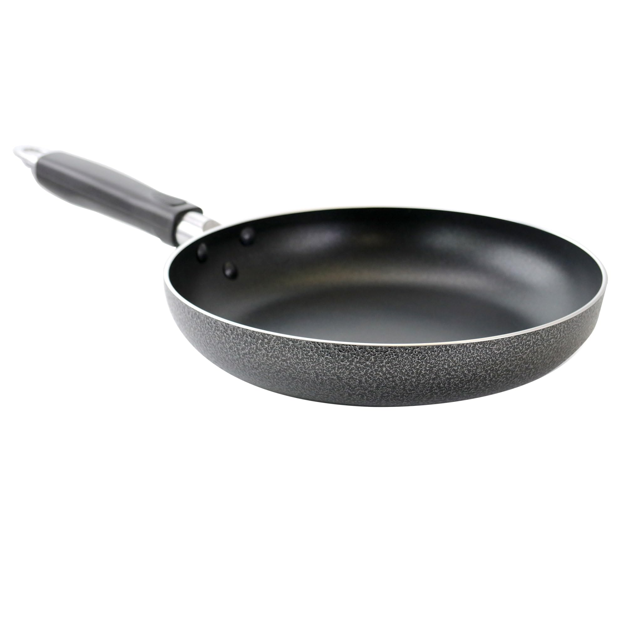 Better Chef 12-Inch Heavy Gauge Aluminum Non-Stick Fry Pan, Black