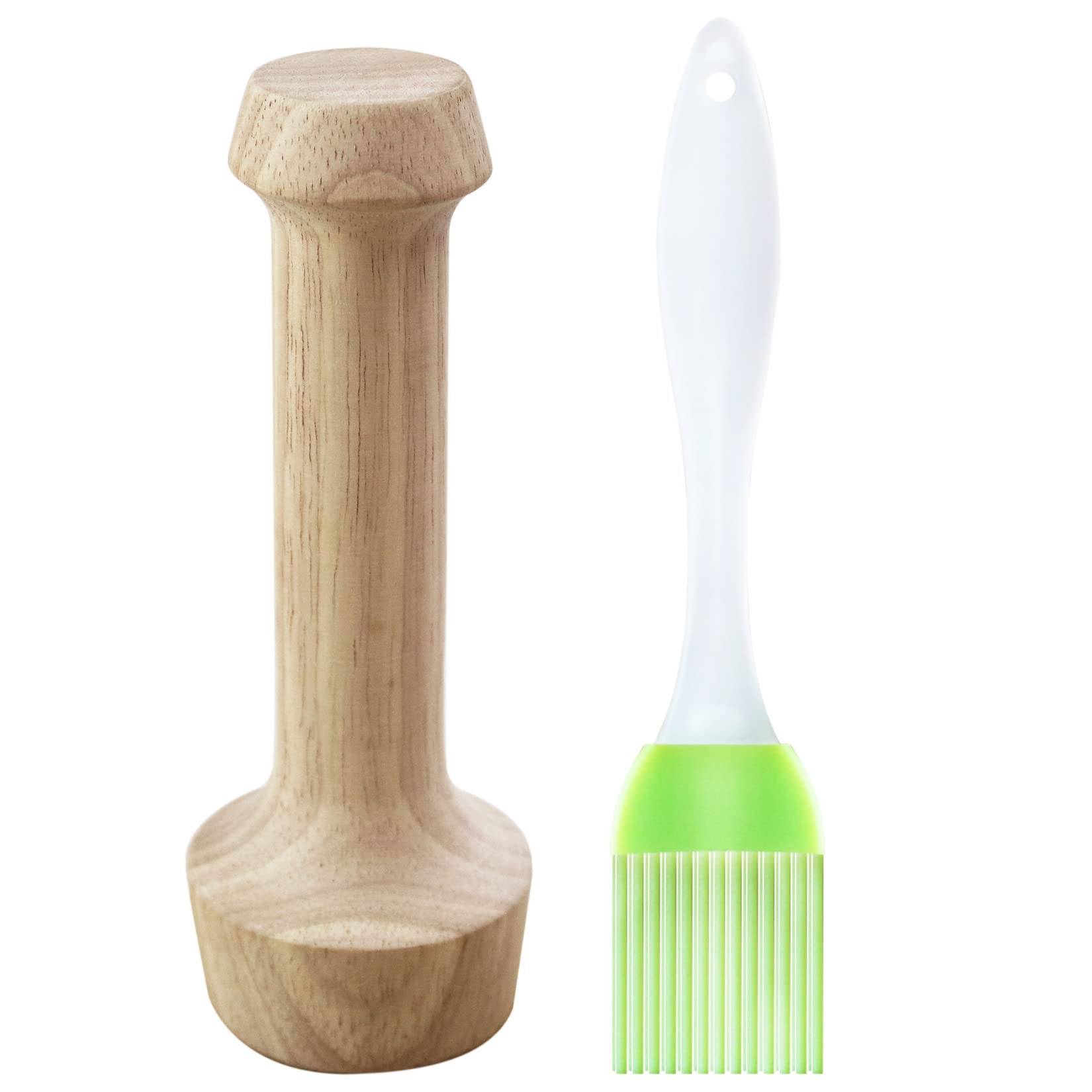 Anfu Tart Tamper Set, Wooden Molds Egg Tarts Tamper Pastry Tools For Mini Muffin Tins Or Tart Pans, Diy Baking Shaping Kitchen T