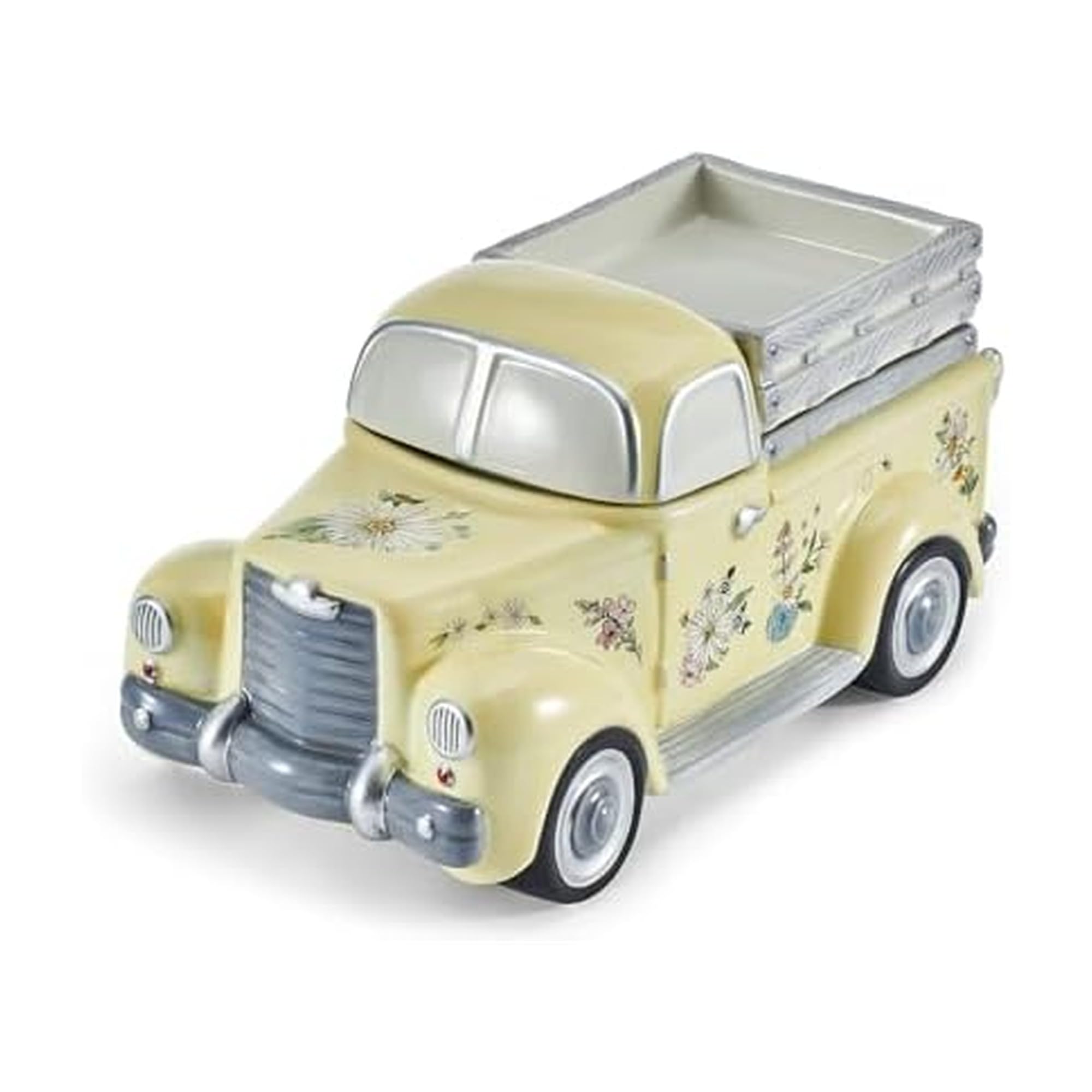 Fitz and Floyd Emis Garden Vintage Truck Cookie Jar, 13 Inch