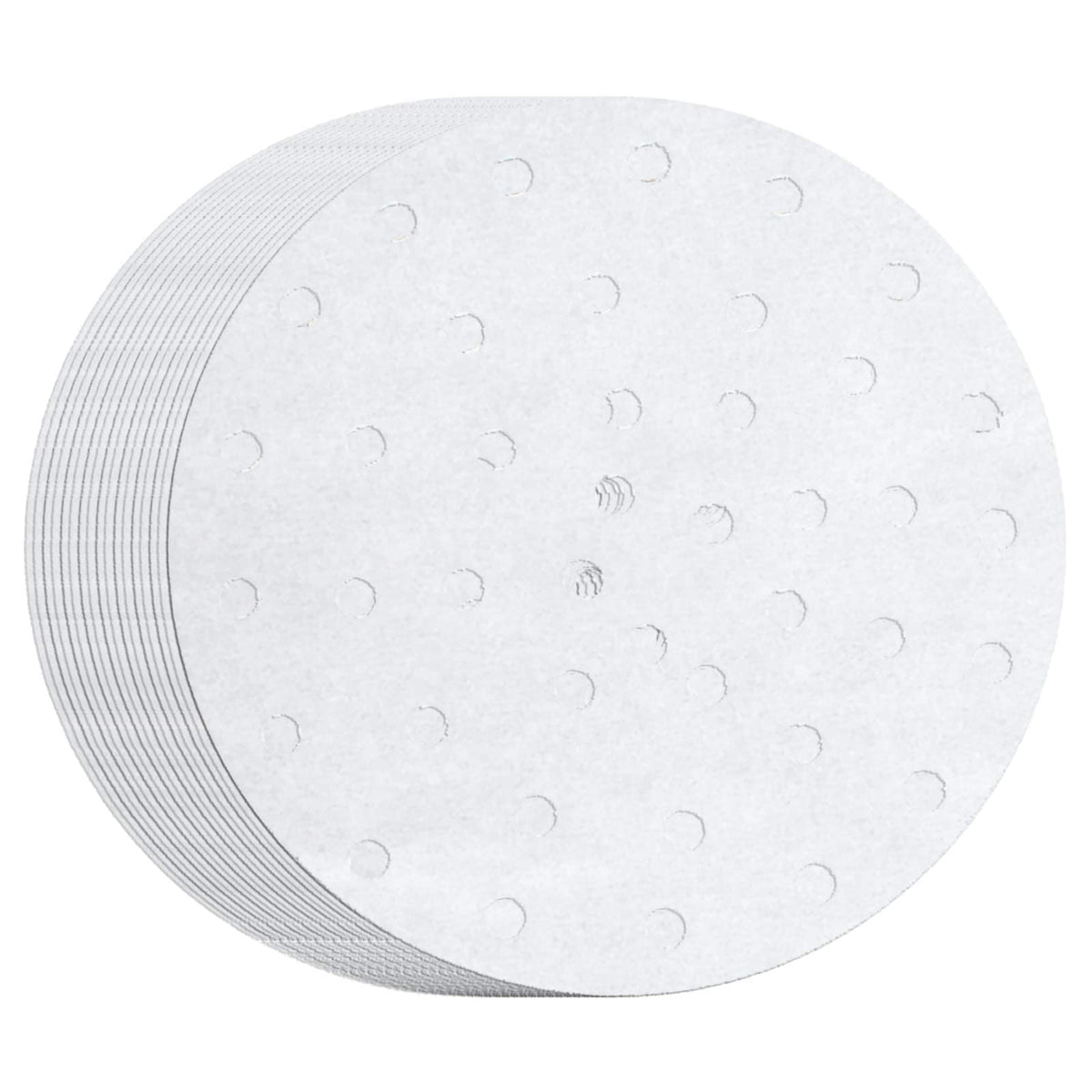 Minesign 100 Count Perforated Parchment Paper Bamboo Steamer Liners For 12 Inch Air Fryer Parchment Paper