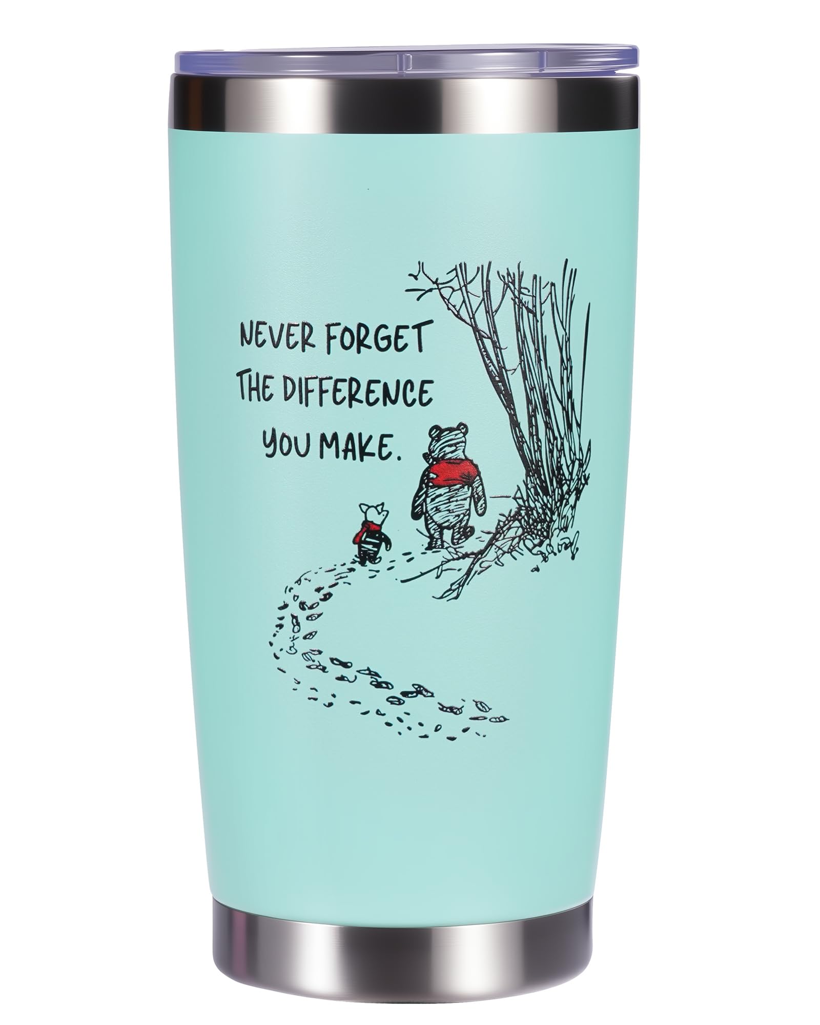 ZYXMN Teacher Appreciation Gift, 20 oz Thank You Tumbler, Insulated Stainless Steel Travel Mug for Teacher, Coworker, Nurse or M