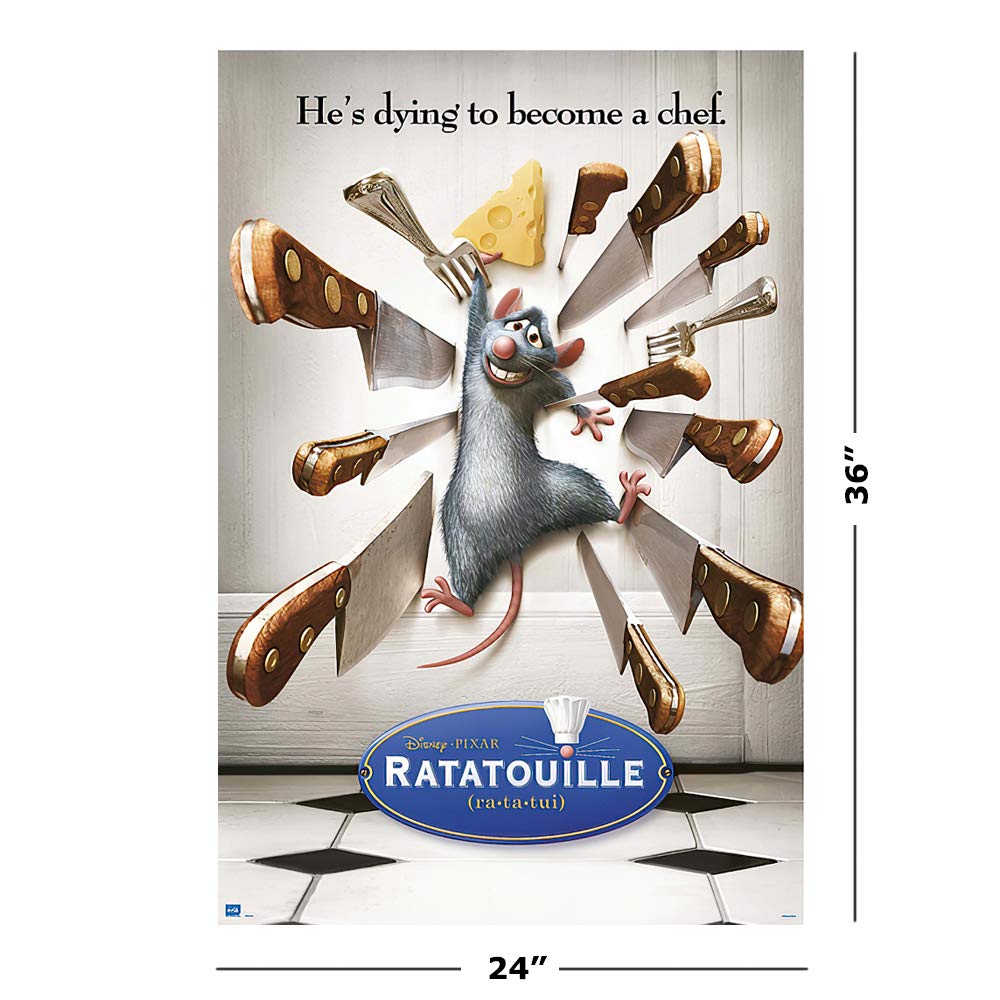 Poster Stop Online Ratatouille - Disney/Pixar Movie Poster/Print (Regular Style) (Size 24'' X 36'')