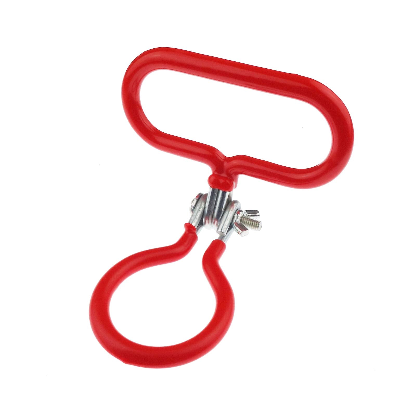 Zelerdo 2 Pack Carboy Handle For Smooth Neck 3 Gallon 5 Gallon 6 Gallon 6.5 Gallon Glass Carboys (Red)