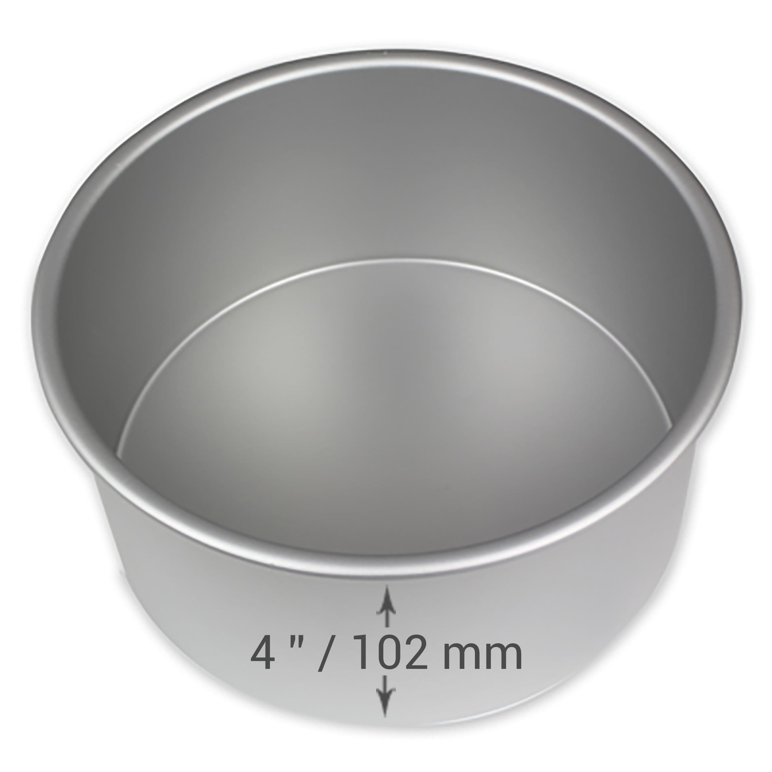 PME Professional Aluminum Baking Pan Round 8 x 4  8-Inch