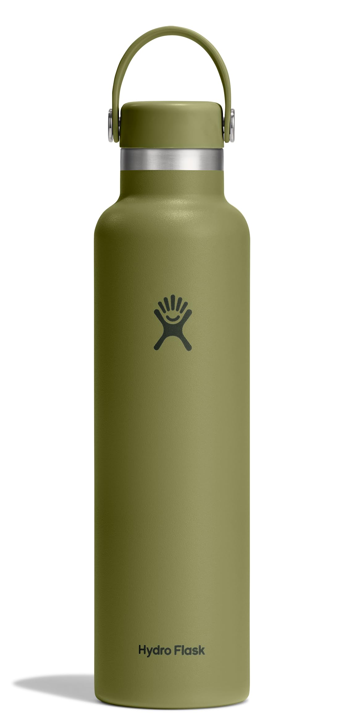 Hydro Flask Water Bottle  Insulated Stainless Steel  Non Spill, Leakproof in 24 Oz Palmer Green