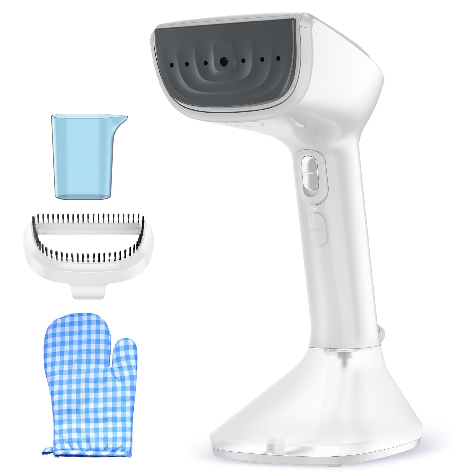 Chrinomee Steamer For Clothes - 3000W Powerful Steam, 2 Modes For Wet&Dry Ironing, 20-Second Fast Heat-Up, Large Detachable Wate