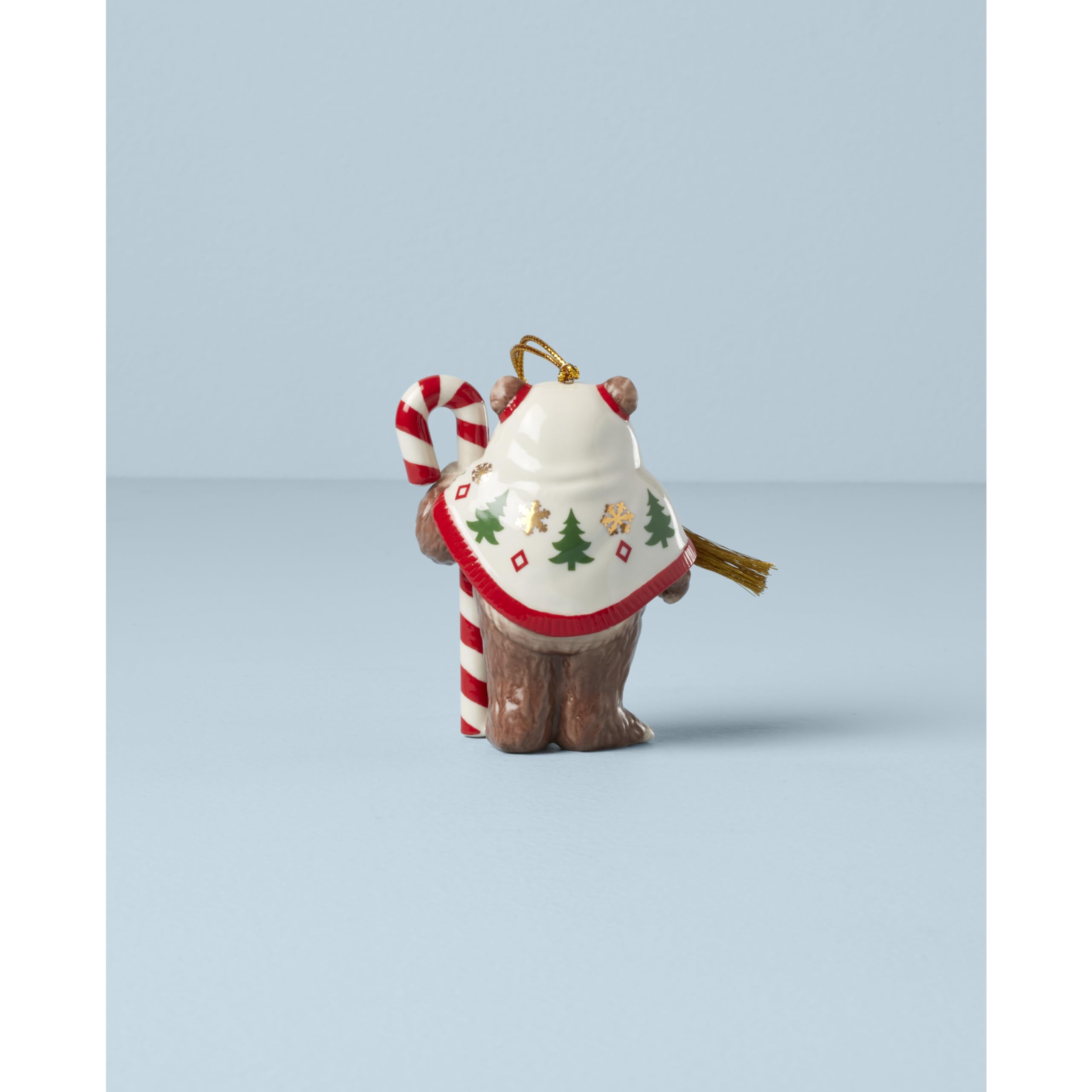 Lenox 894902 Ewok Ornament, Brown, Christmas