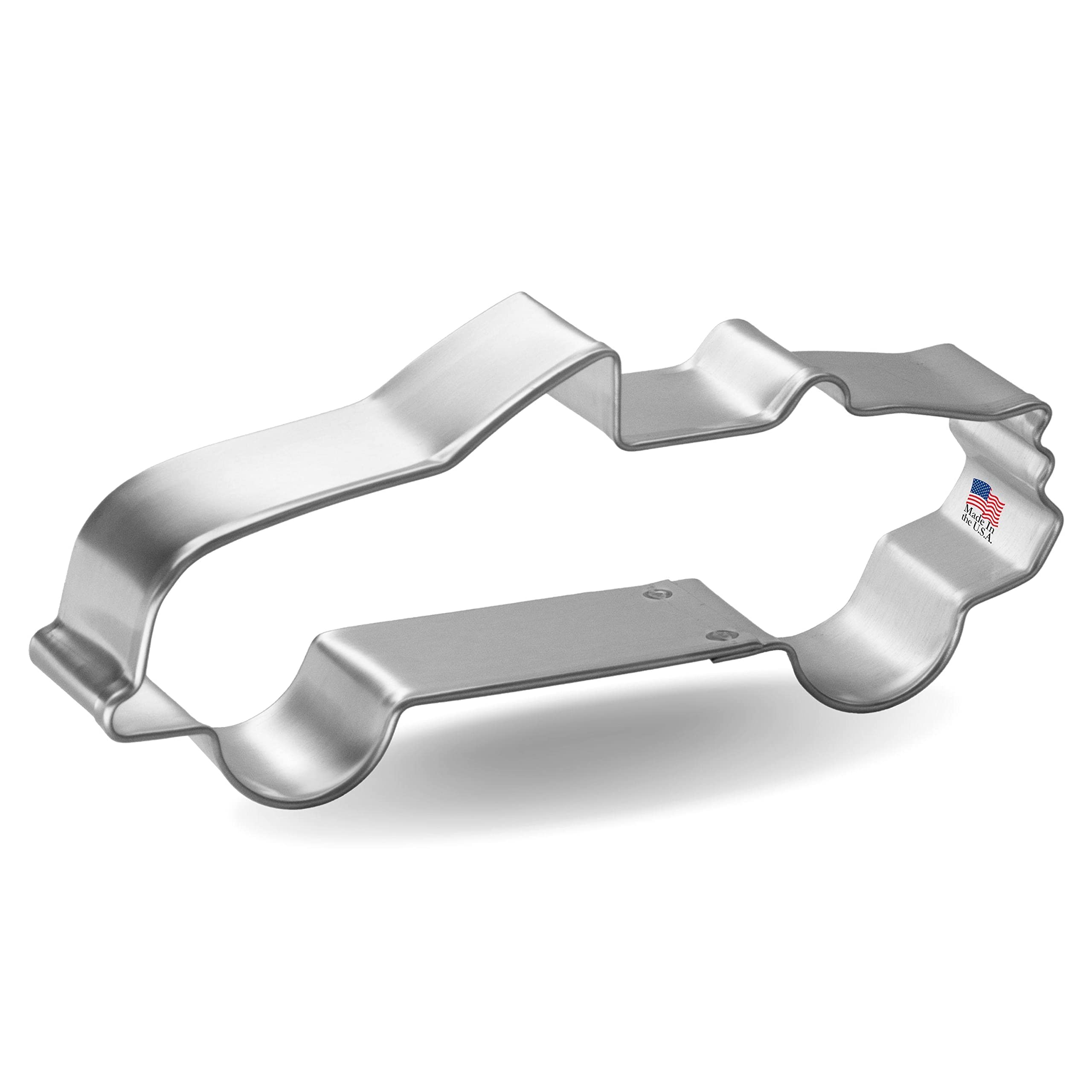 Convertible Car Cookie Cutter 4.5 In - Made In The Usa - Foose Cookie Cutters Tin Plated Steel - Cookie Mold