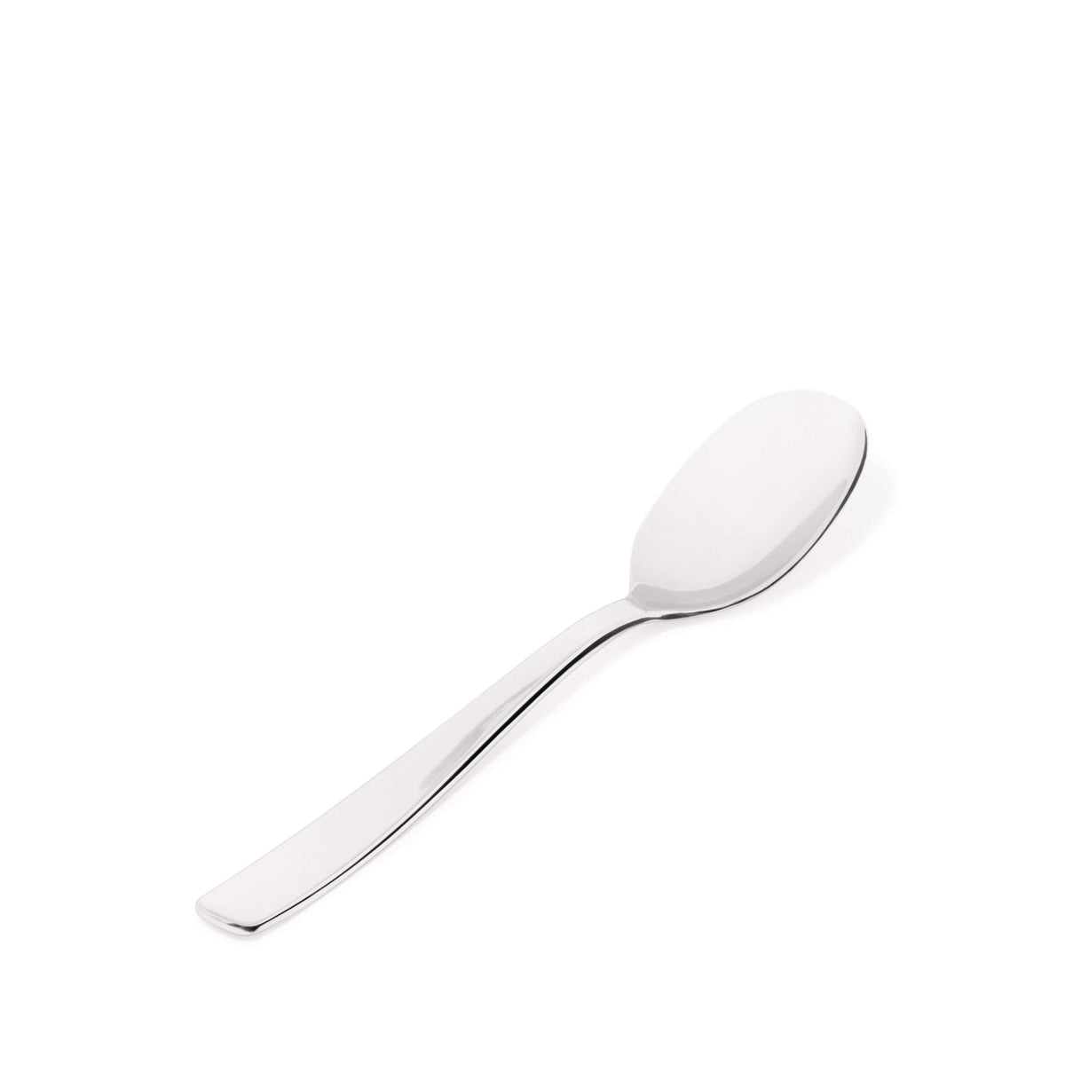 A Di Alessi ''Knifeforkspoon'' 6 1/2-Inch Dessert Spoon, Mirror Polish, Set Of 6