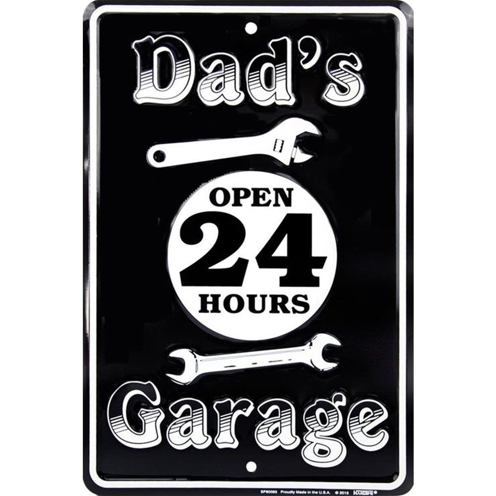 Signs 4 Fun SPSAG3 Dads Garage Small Parking Sign