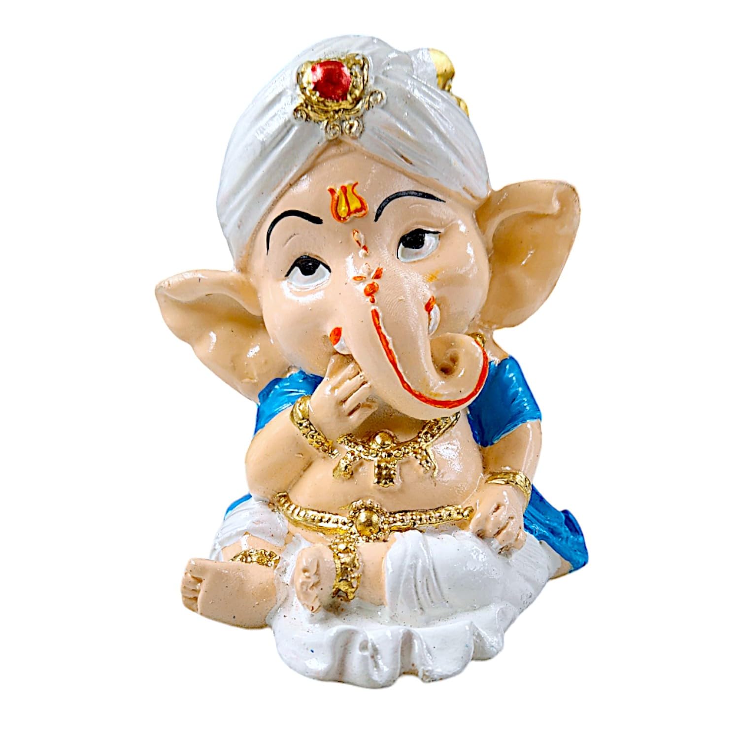 Karigaari India Set Of 3 Dancing Bal Ganesha For Home Decor | Ganesh Murti For Home Decor, Gifting & Pooja Room