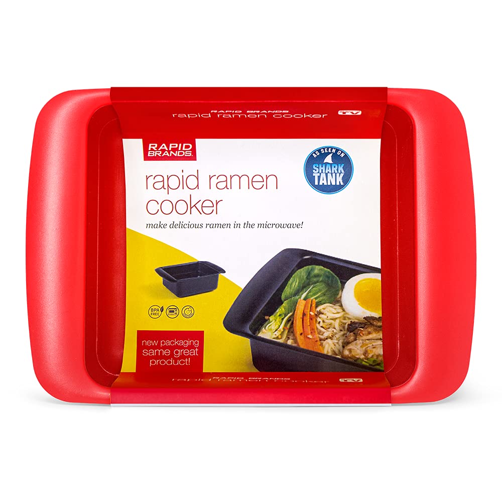 Rapid Ramen Cooker | Microwavable Cookware for Instant Ramen | BPA Free and Dishwasher Safe | Perfect for Dorm, Small Kitchen or