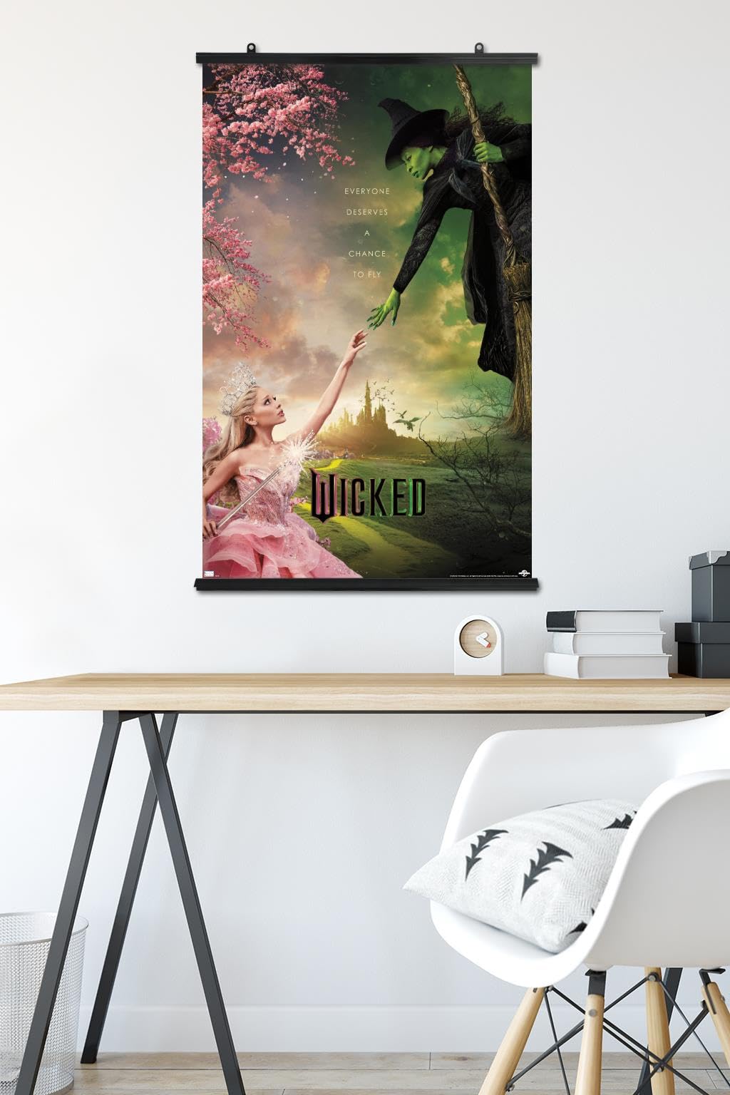 Trends International Wicked - One Sheet Wall Poster, 34L X 22.4W, Poster & Clip Bundle