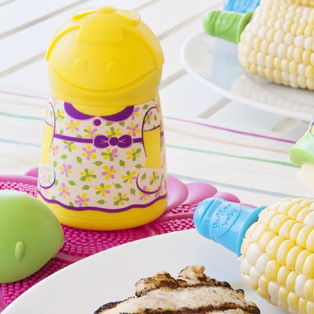 Talisman Designs Girl Keeper & Spreader | Fun & Functional In The Kitchen | Butter Girl For Corn On The Cob | Corn Butter, Sprea