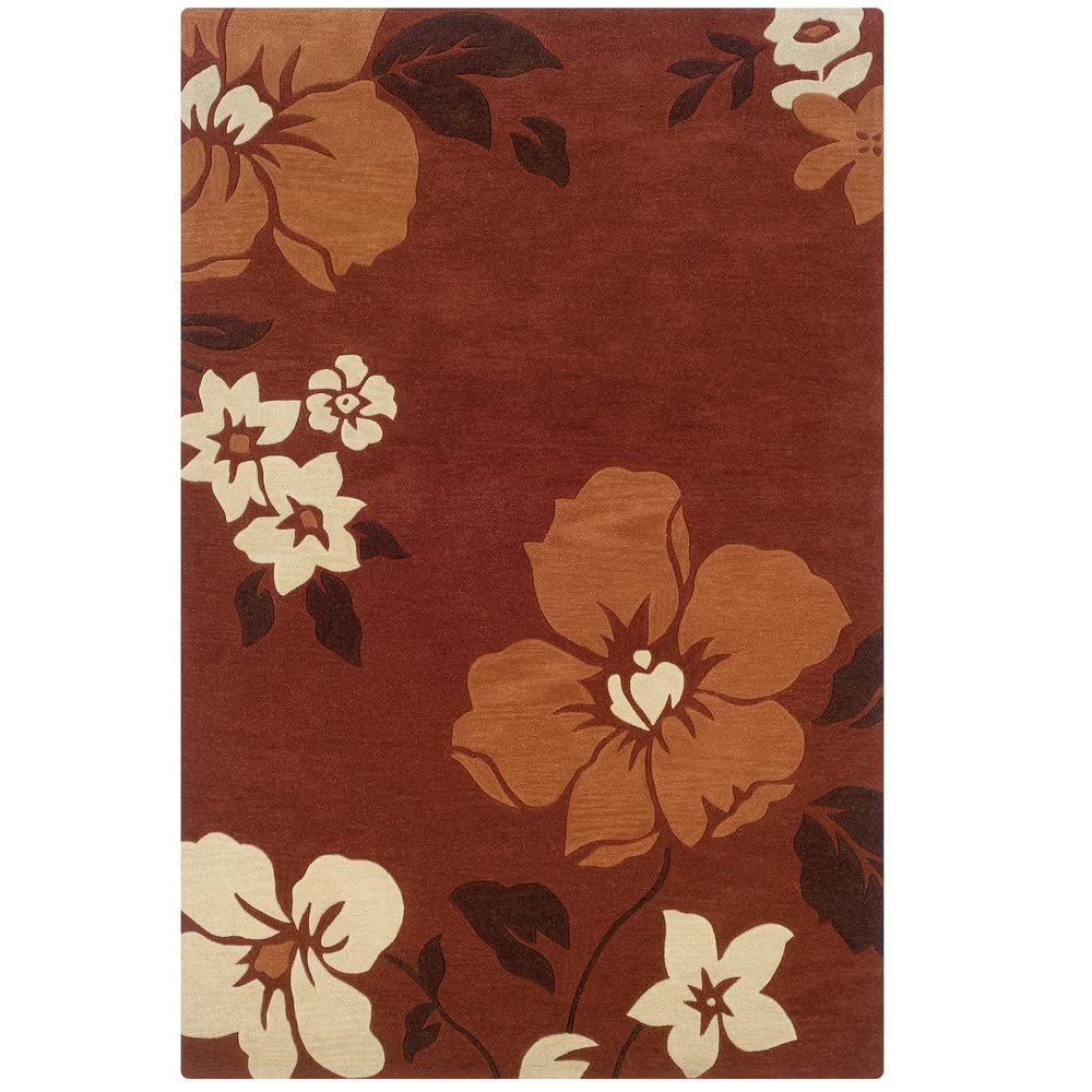 Trio Bilson Rust & Pumpkin 5x7, Rug