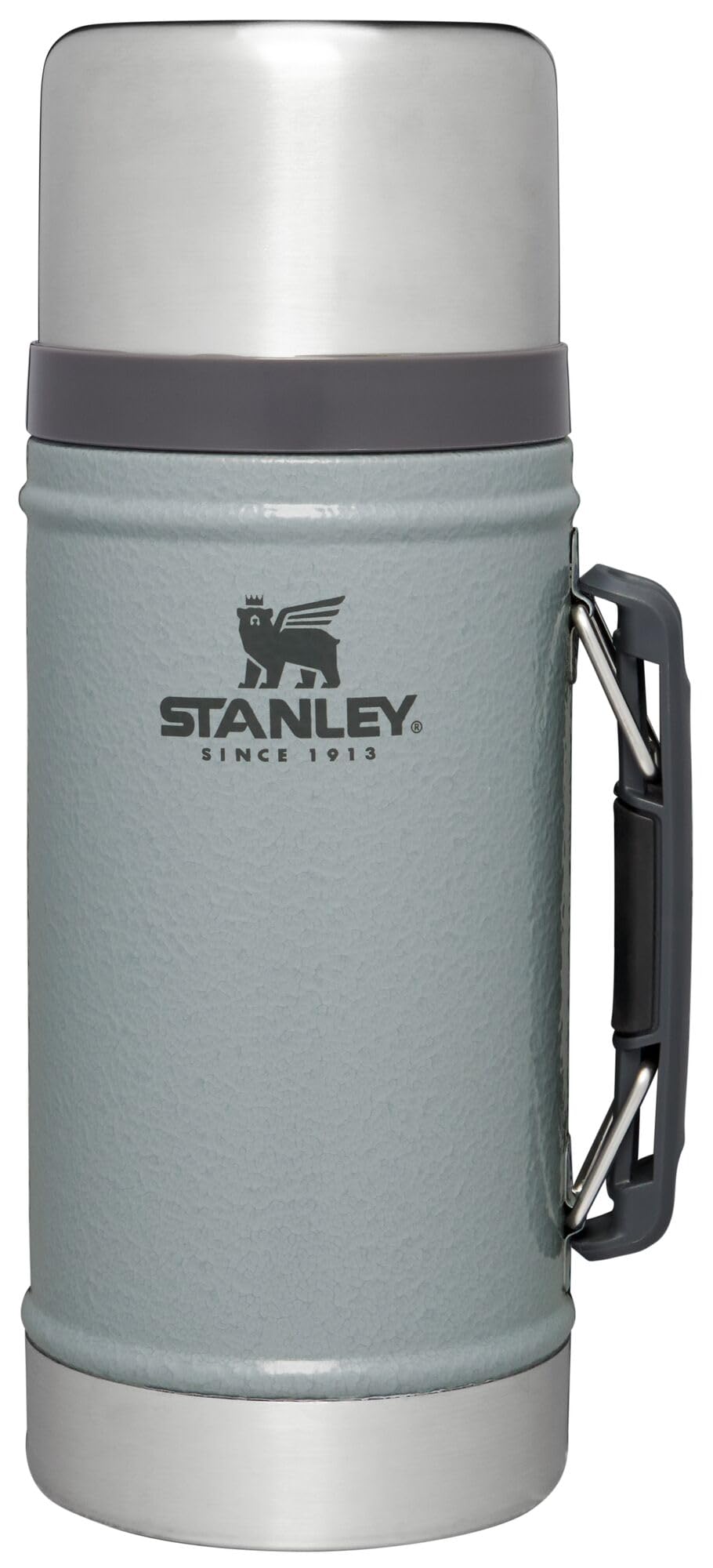 Stanley Legendary Classic Food Jar 1 Qt Hammertone Silver
