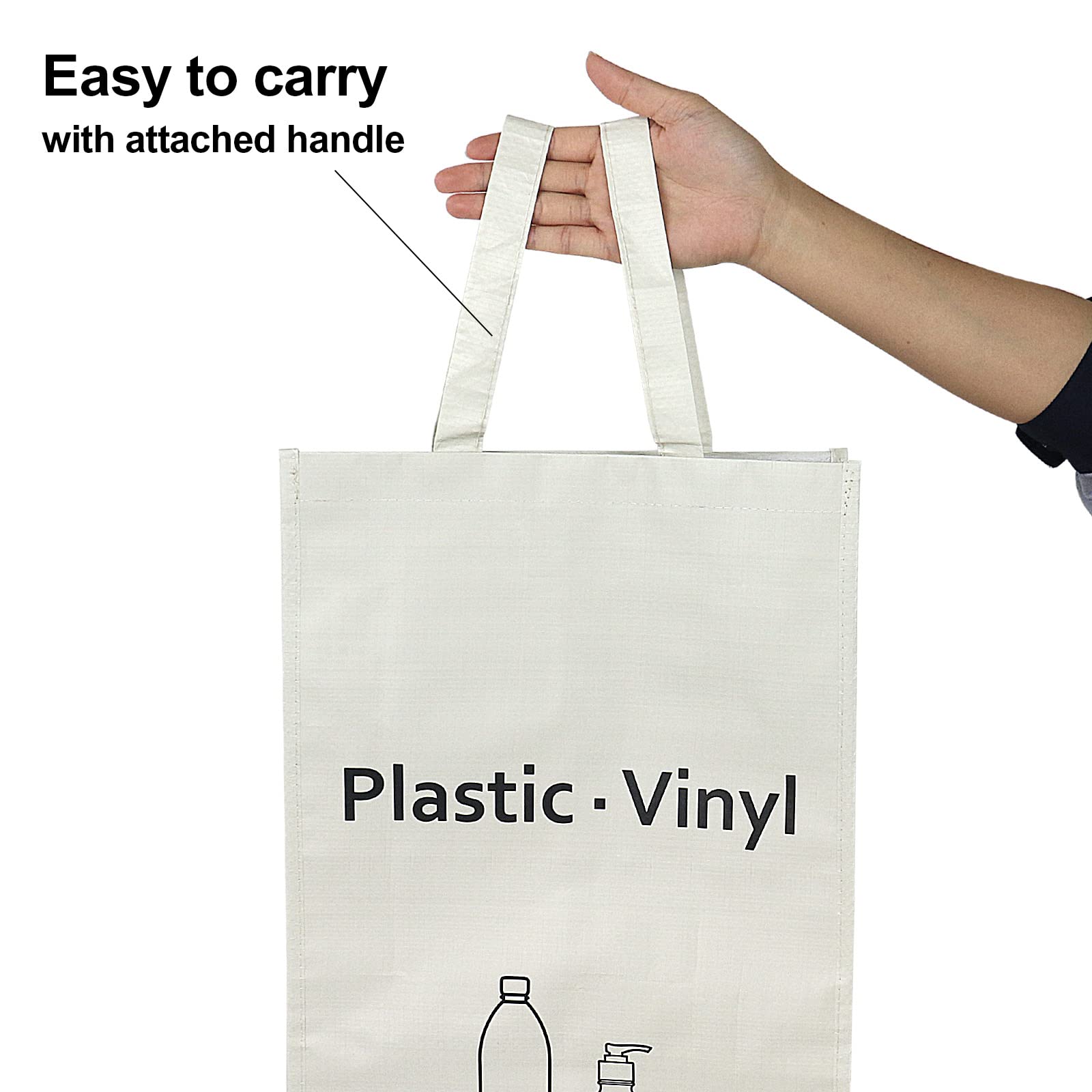 Jialai Home Separate Recycling Waste Bin Bags, Recycle Bins For Kitchen Home - 28 Gallon Trash Bin, Recyclable Waste Trash Sorti