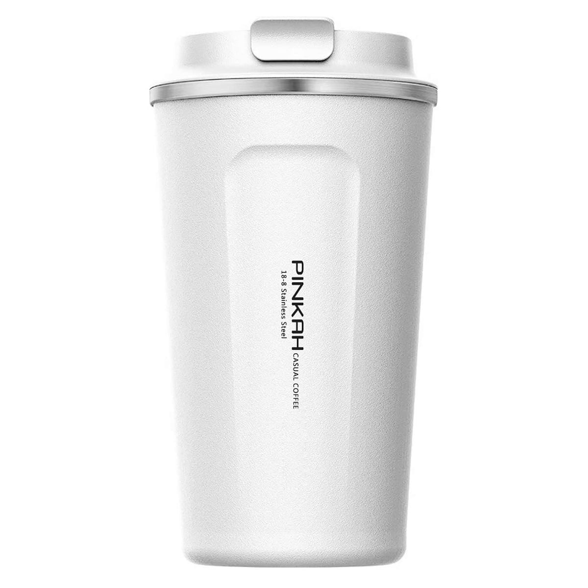 Pinkah 12Oz Travel Coffee Mug, Double Walled Stainless Steel Insulated Vacuum Coffee Tumbler, Thermal Cup With Lid, For Hot And