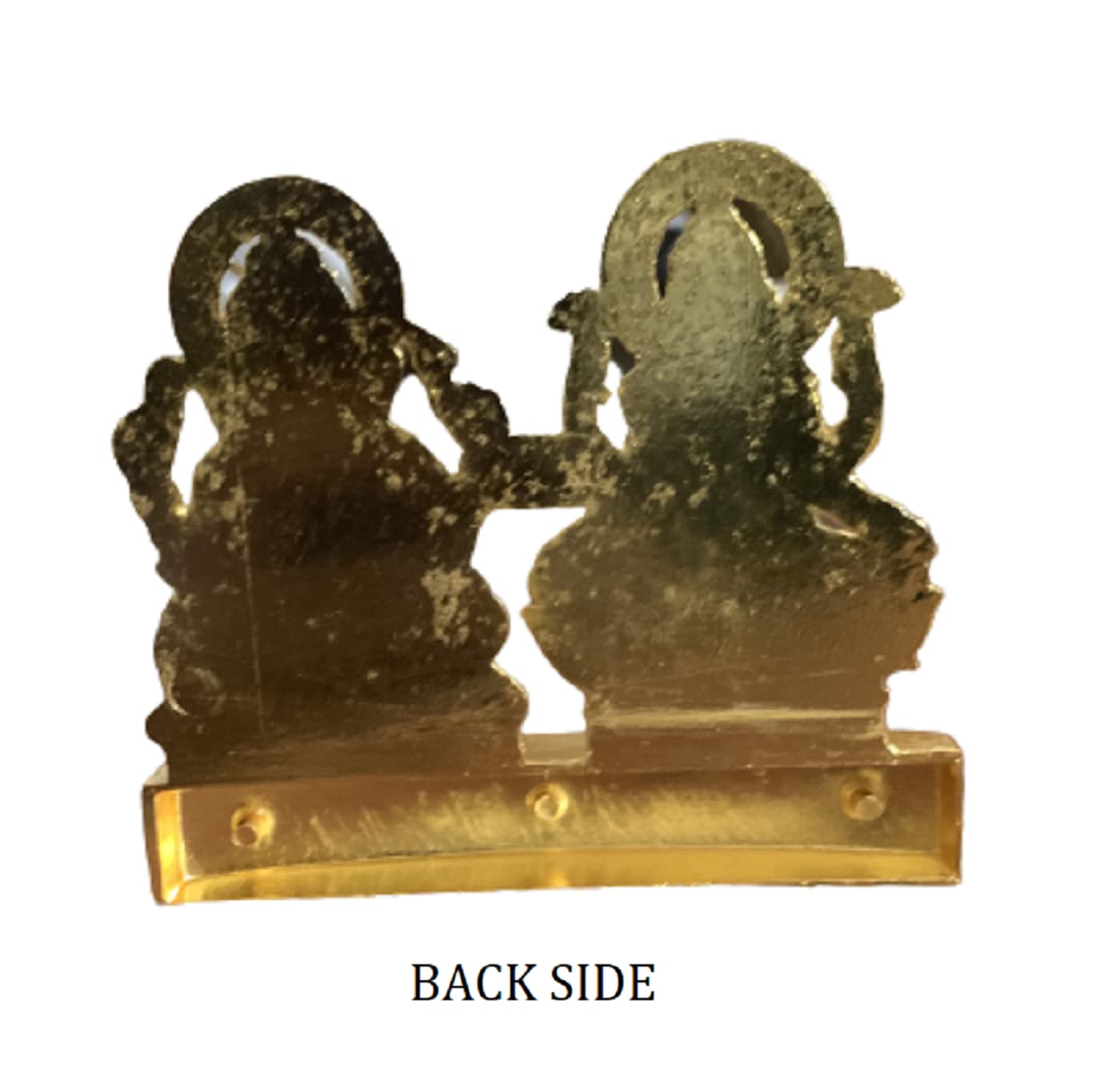 Buy N Relax Laxmi Ganesh Idol/Murti 11Cm (Brass,Gold)