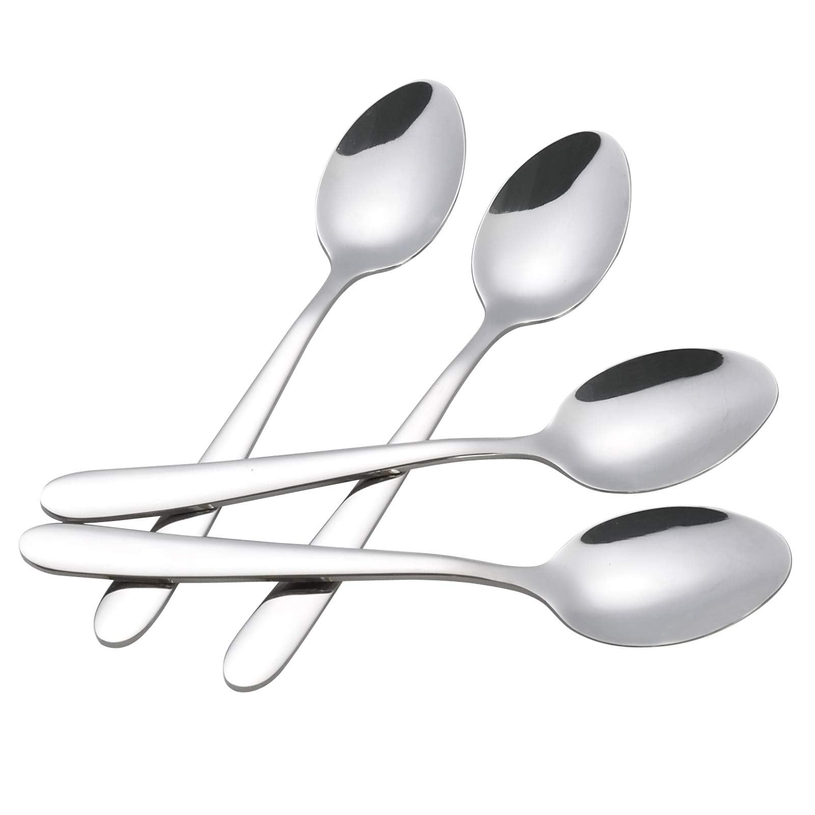 Zerdyne 12-Piece Stainless Steel Dessert Spoon