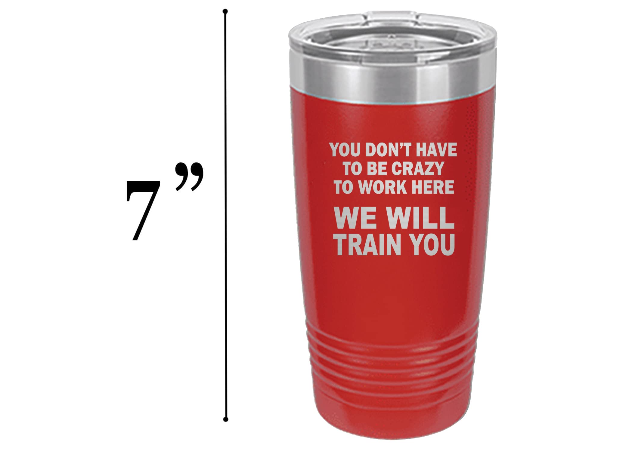 Rogue River Tactical Funny Sarcastic Office Work 20 Oz. Travel Tumbler Mug Cup W/Lid Vacuum Insulated Hot Or Cold You Don'T Have