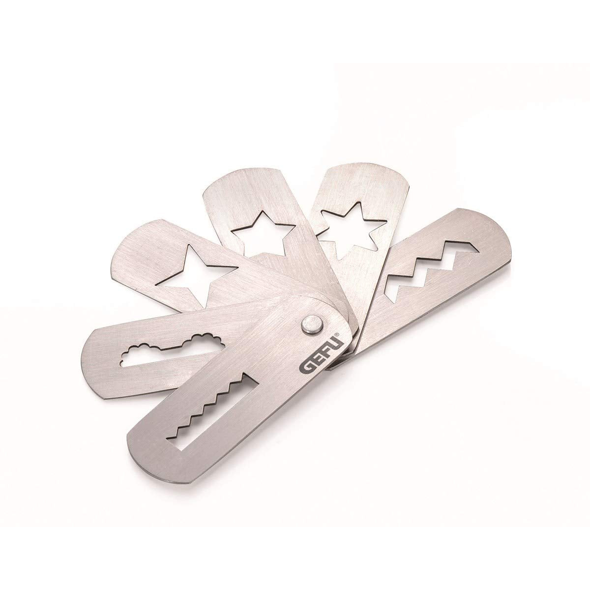 Gefu Cookie Press Attachment (Size 7/8), 6.8Cm, Steel