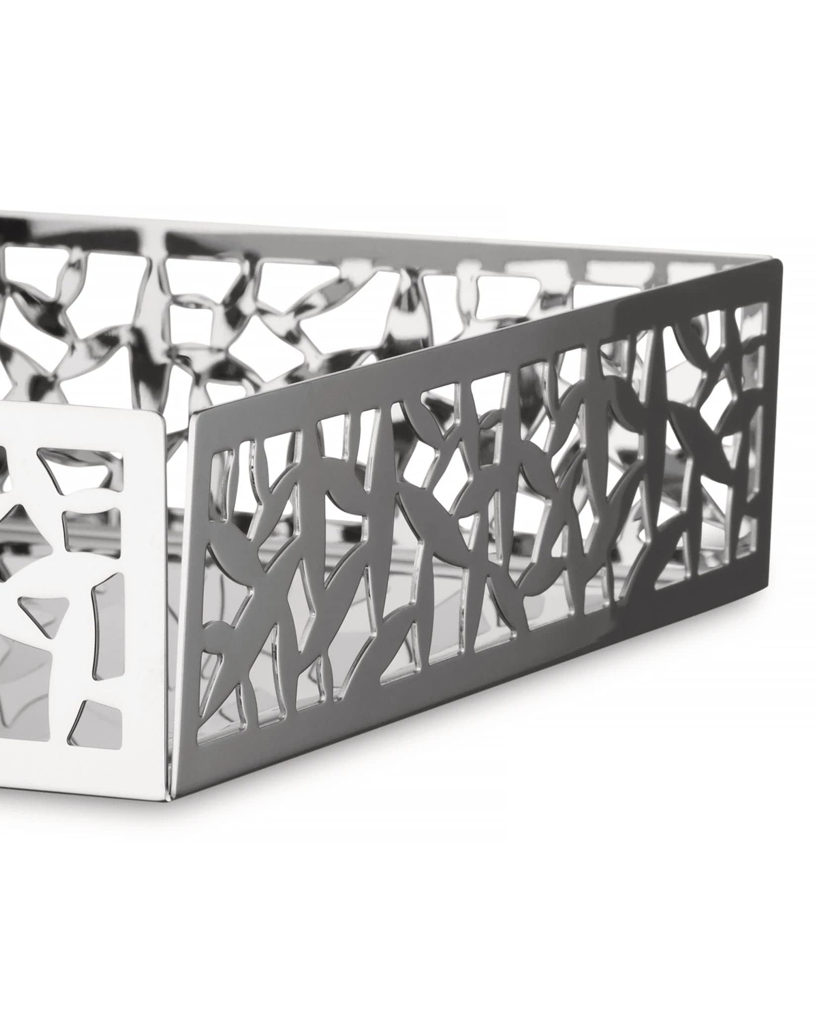 Alessi | Cactus - Design Paper Napkin Holder, Stainless Steel