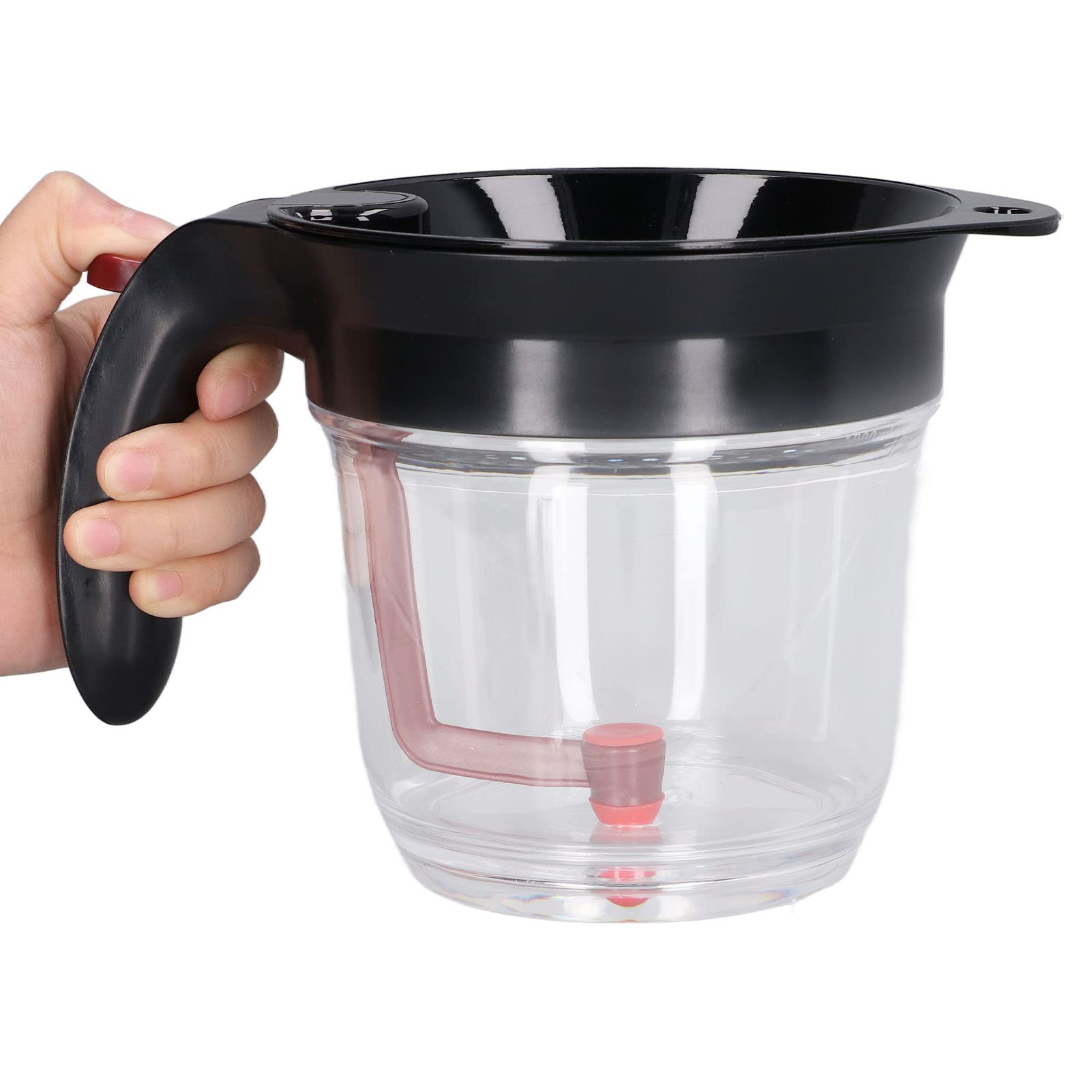 Fat Separator With Bottom Release, 33.8Oz Plastic Fat Separator Measuring Cup And Strainer With Bottom Release For Gravy, Oil, S