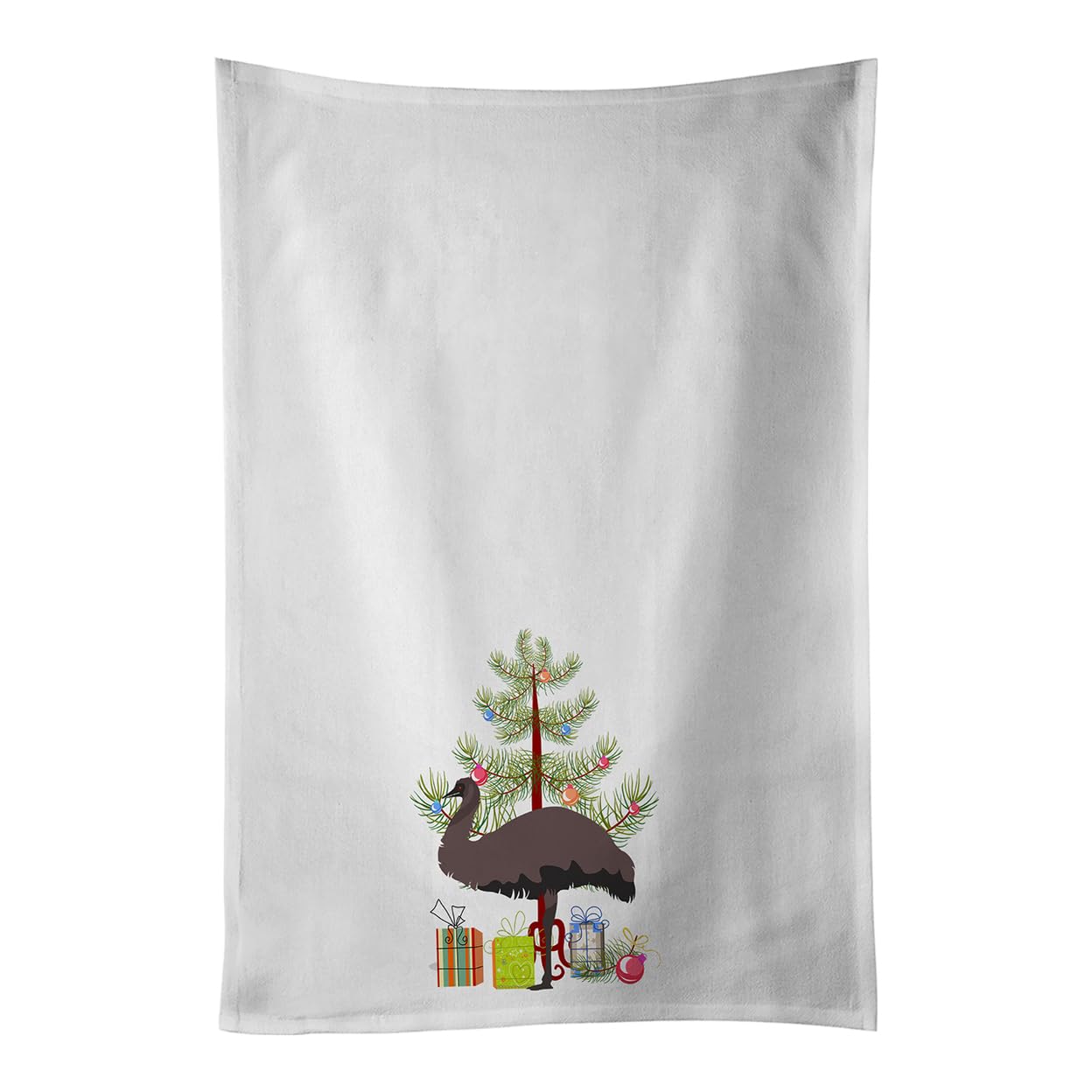 Emu Christmas White Kitchen Towel Set of 2