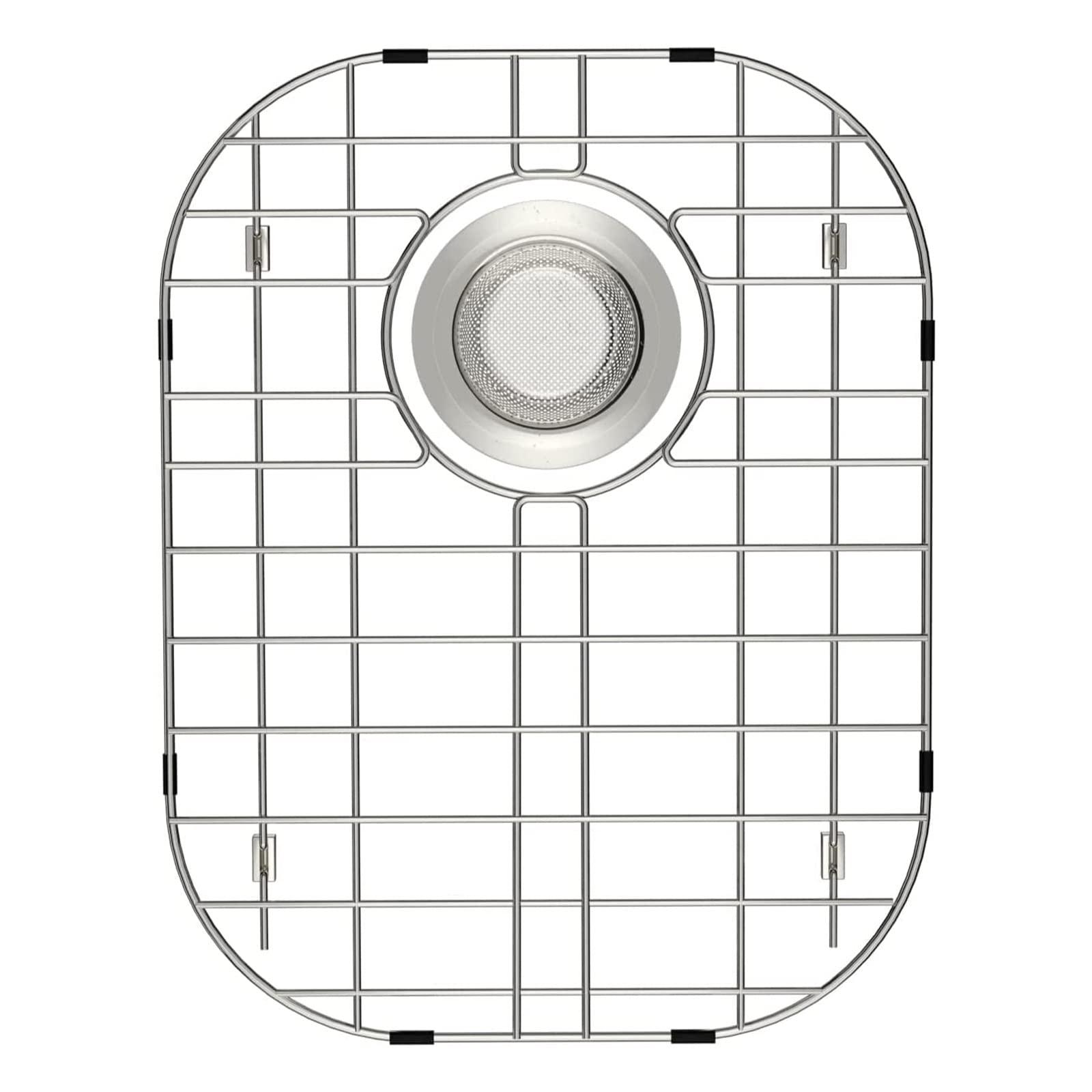 Alonsoo Sink Protectors For Kitchen Sink Stainless Steel Sink Grid,Sink Rack For Bottom Of Sink 14.57''L?1.22''W Sink Bottom Gri